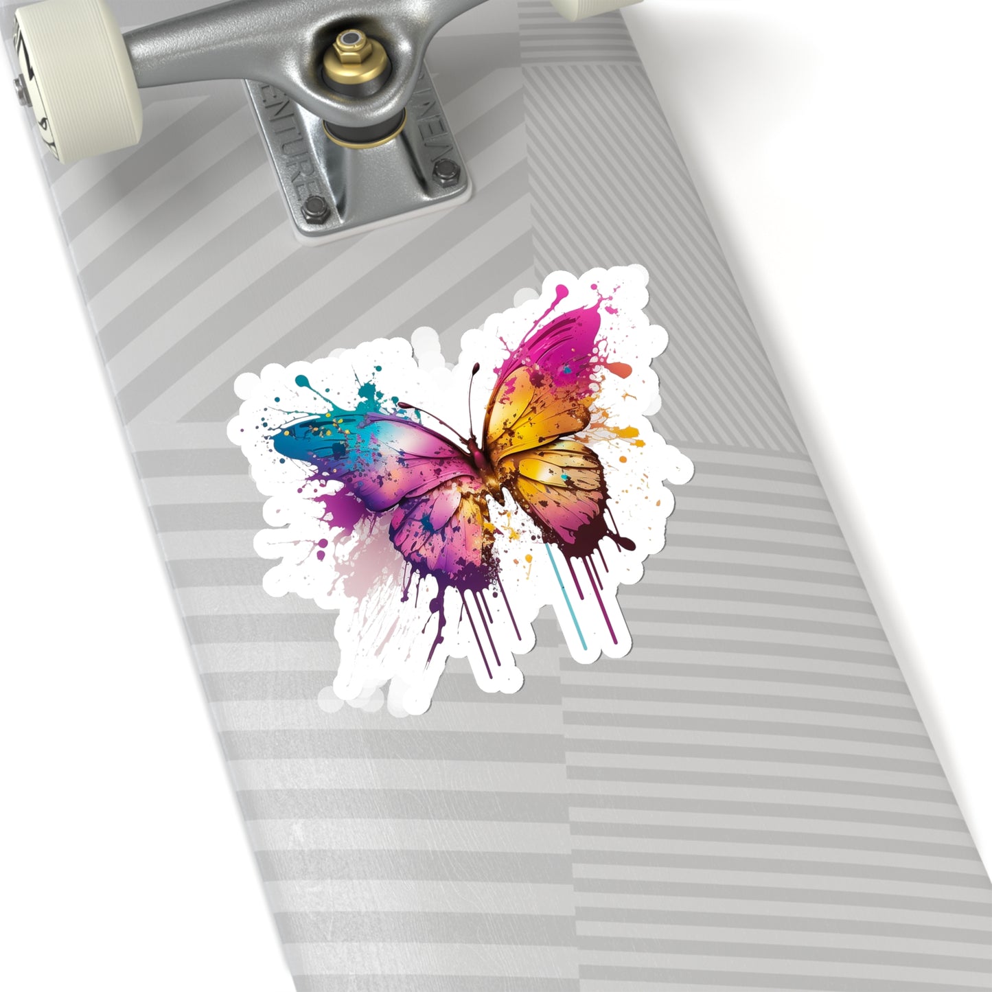Watercolor Butterfly Sticker - Add Some Beautiful and Unique Style to Your Tech