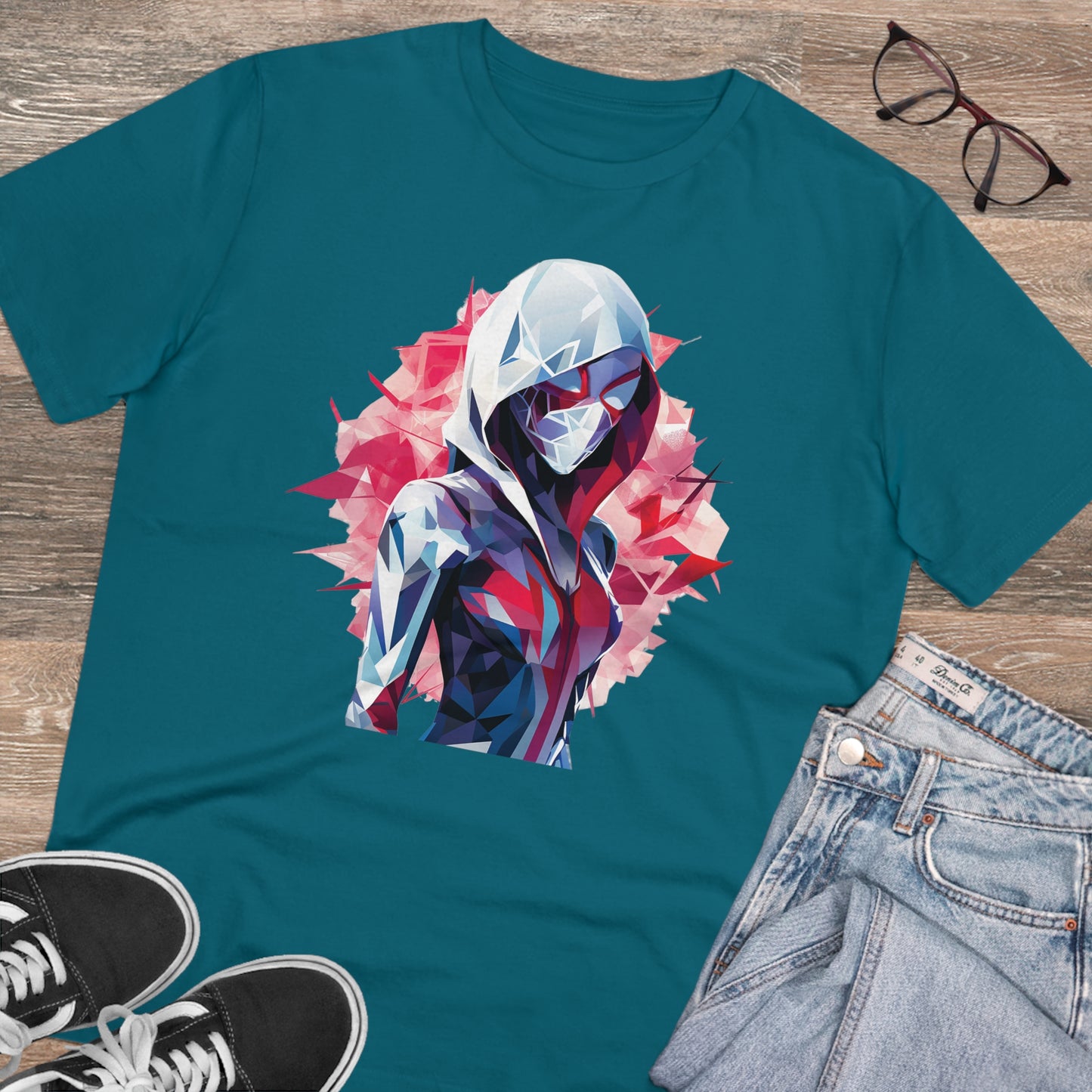 Spider Gwen Stacy T-Shirt - Eco-Friendly Fashion with Superhero Flair