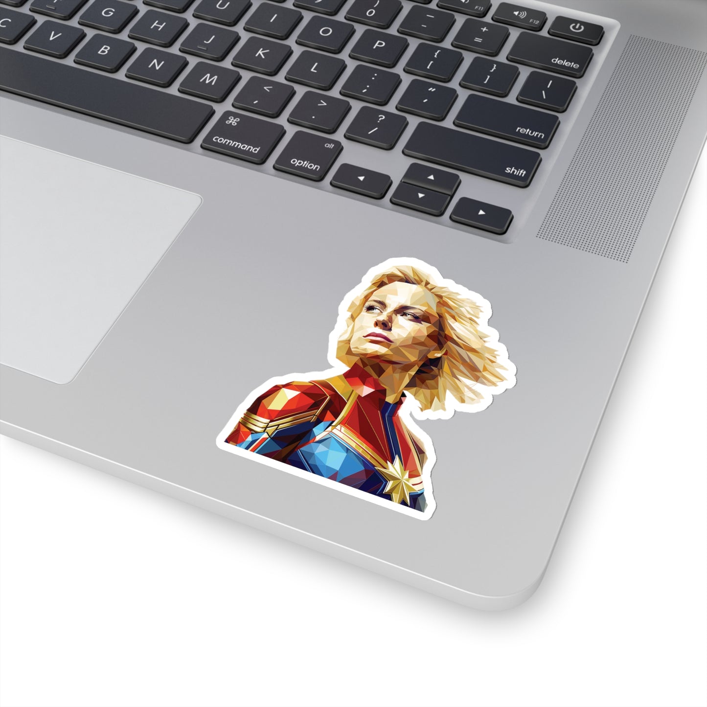 Captain Marvel Sticker - Unleash Cosmic Power
