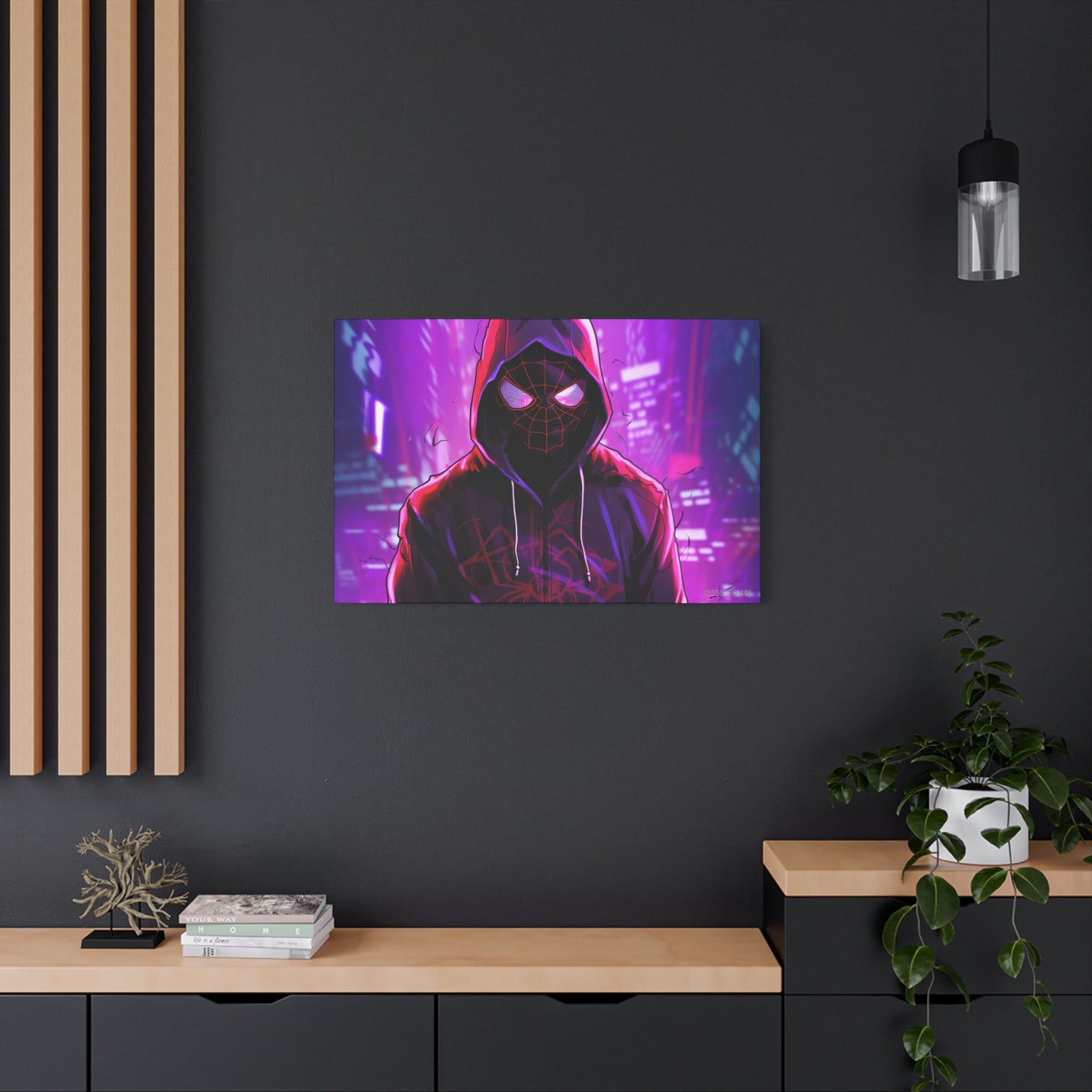 Miles Morales Canvas - Embrace Contemporary Artistry with a Superhero Twist