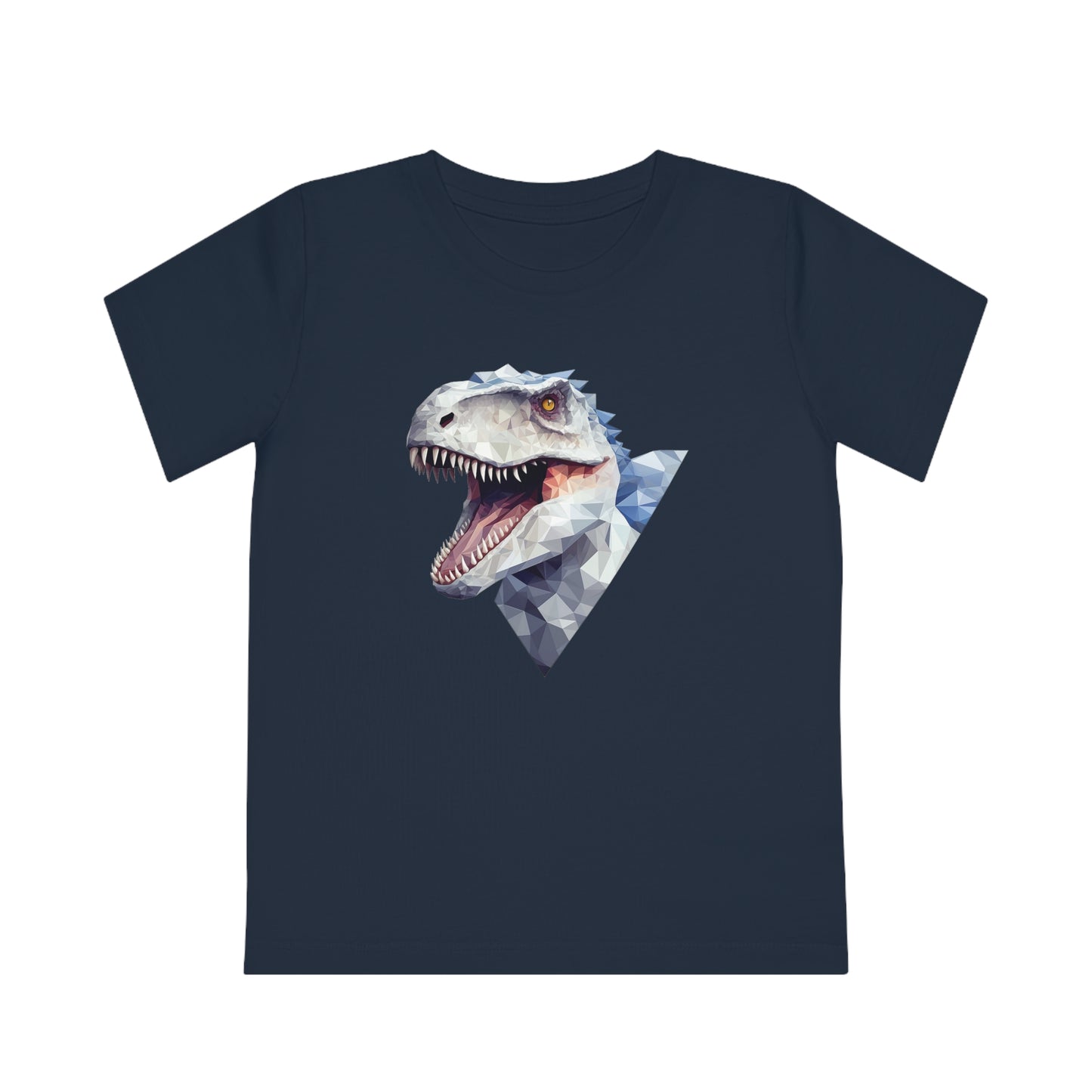 Indominus Rex Polygonal Kids T-Shirt - Embrace Jurassic Adventure