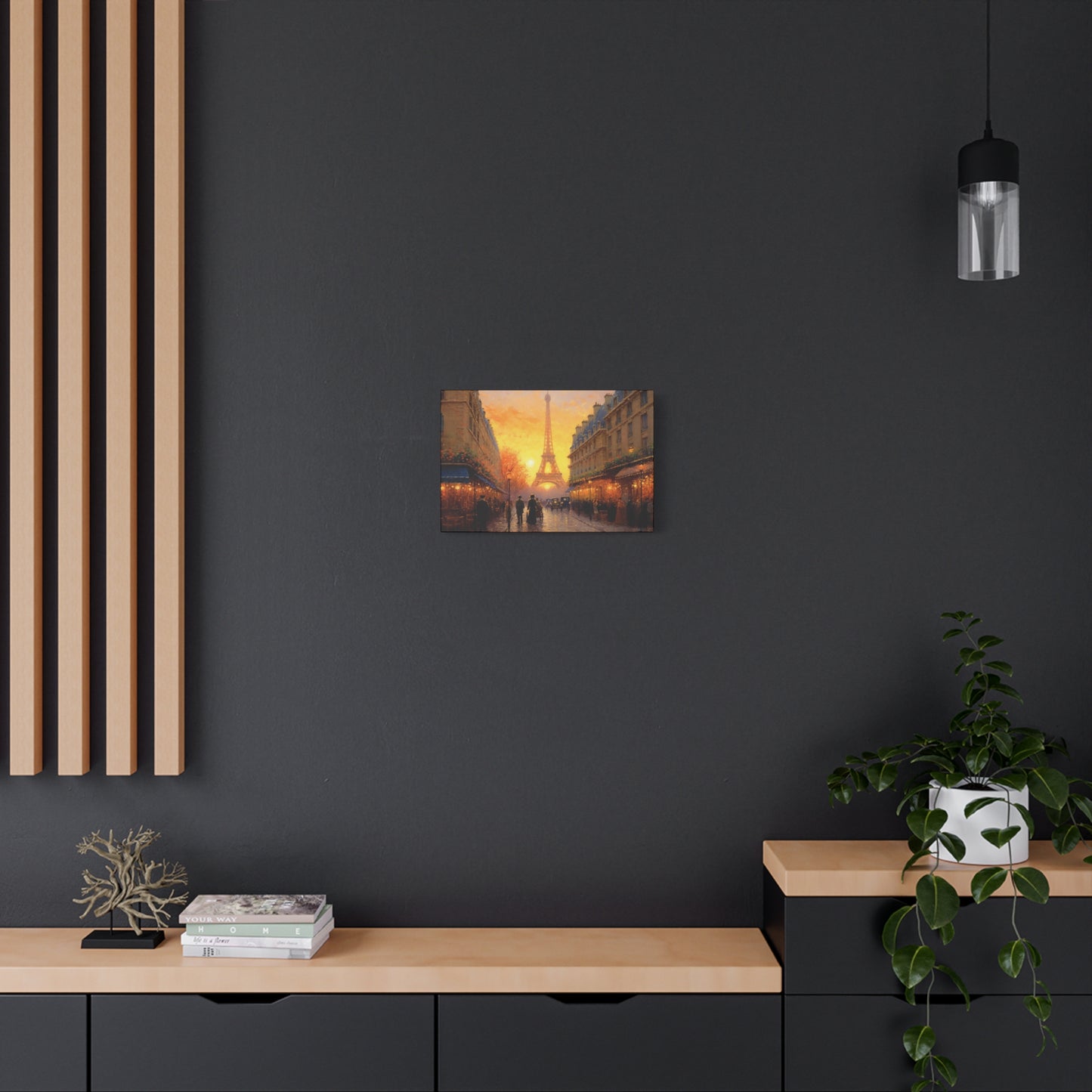Parisian Sunset Canva - Capture the Timeless Beauty of the City of Light