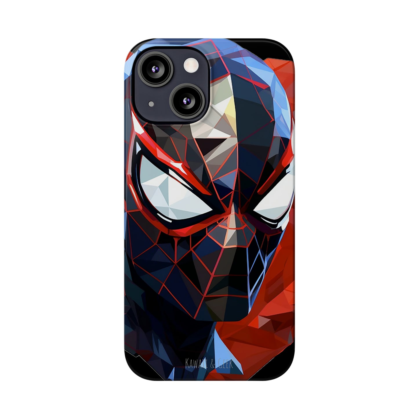 Miles Morales Slim Phone Case iPhone 15 Compatible - Embrace Superhero Style - Spider Man