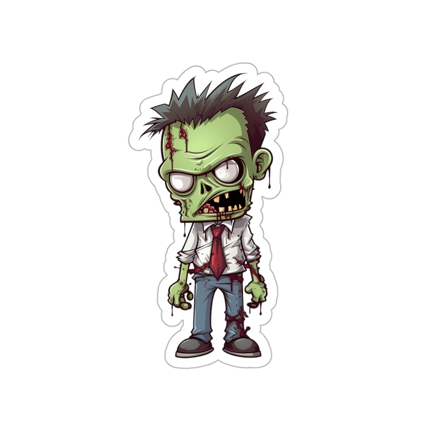 Halloween Special: Zombie Man Sticker