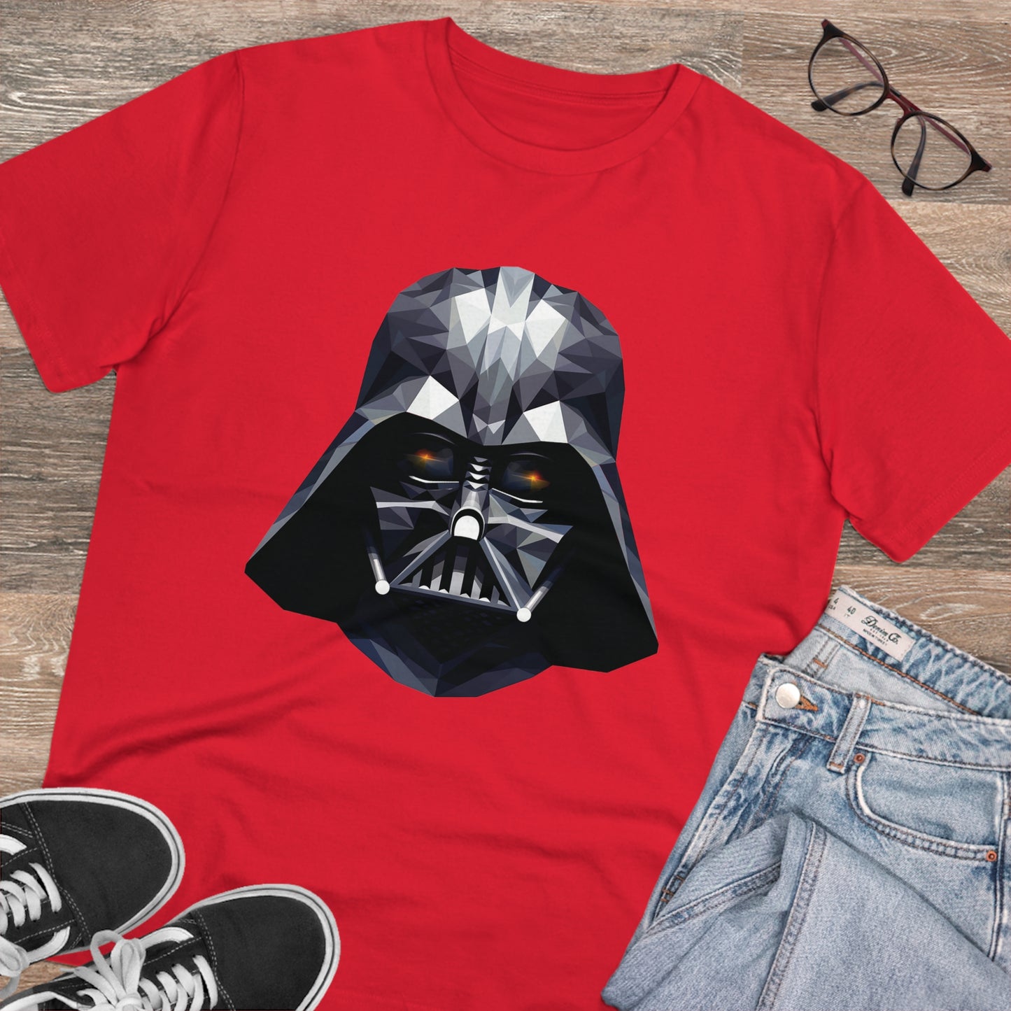 Darth Vader Polygonal T-Shirt - Embrace the Dark Side - Star Wars