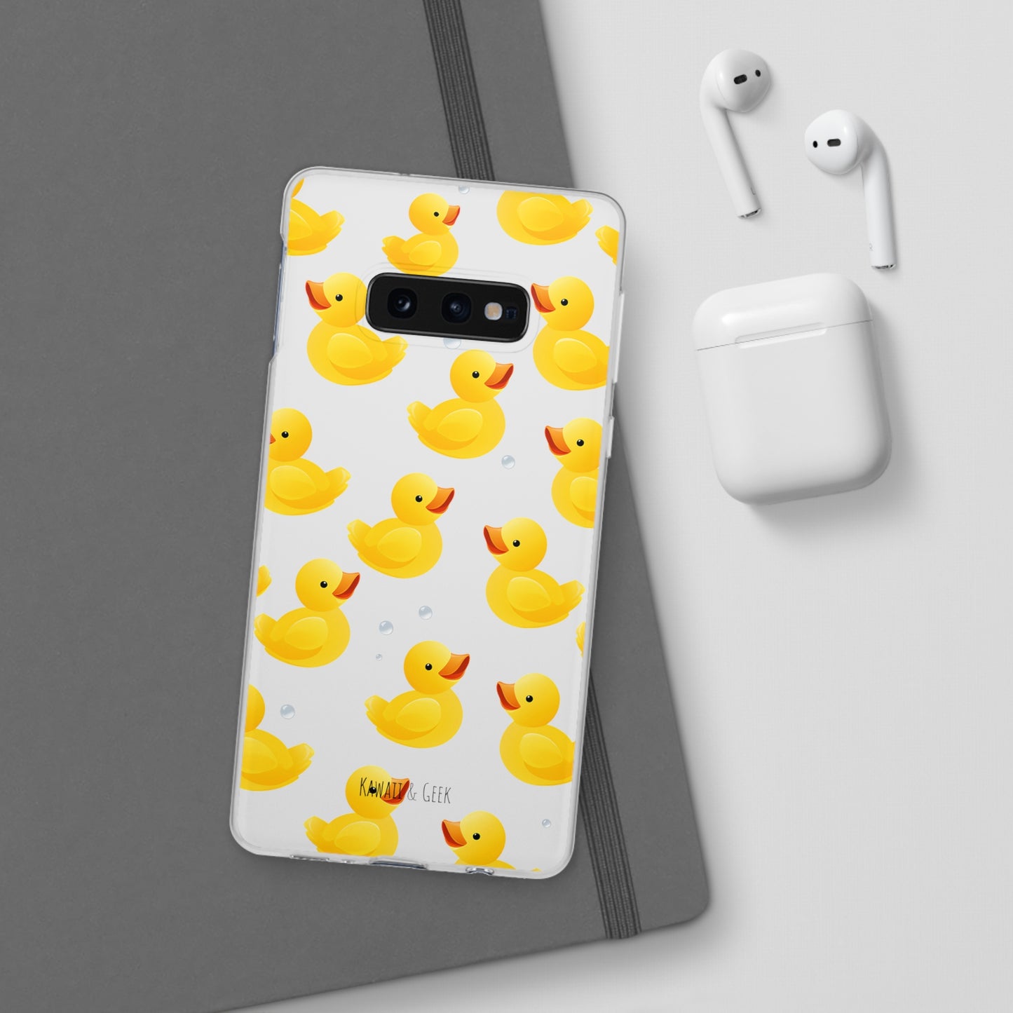 Vibrant Yellow Duck Flexi Phone Case