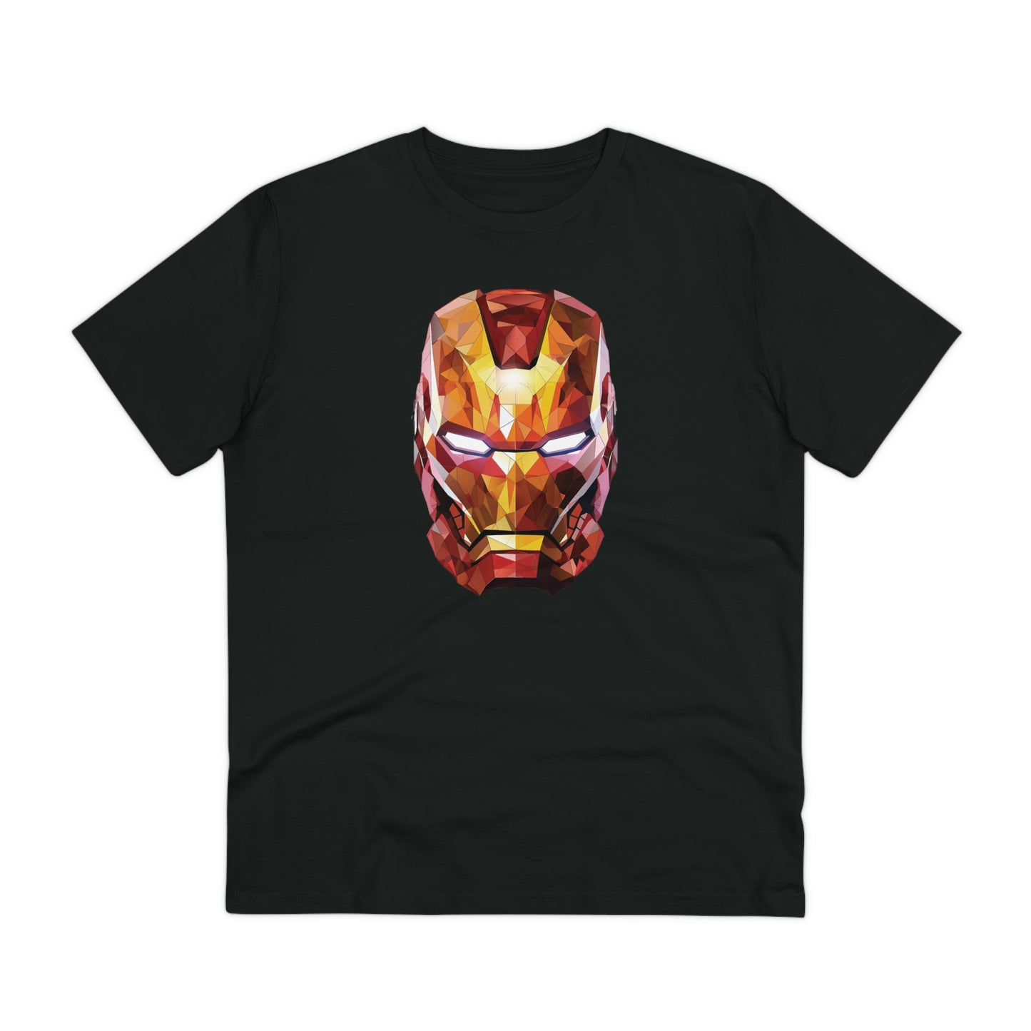 Iron Man Polygonal T-Shirt - Unleash Superhero Style