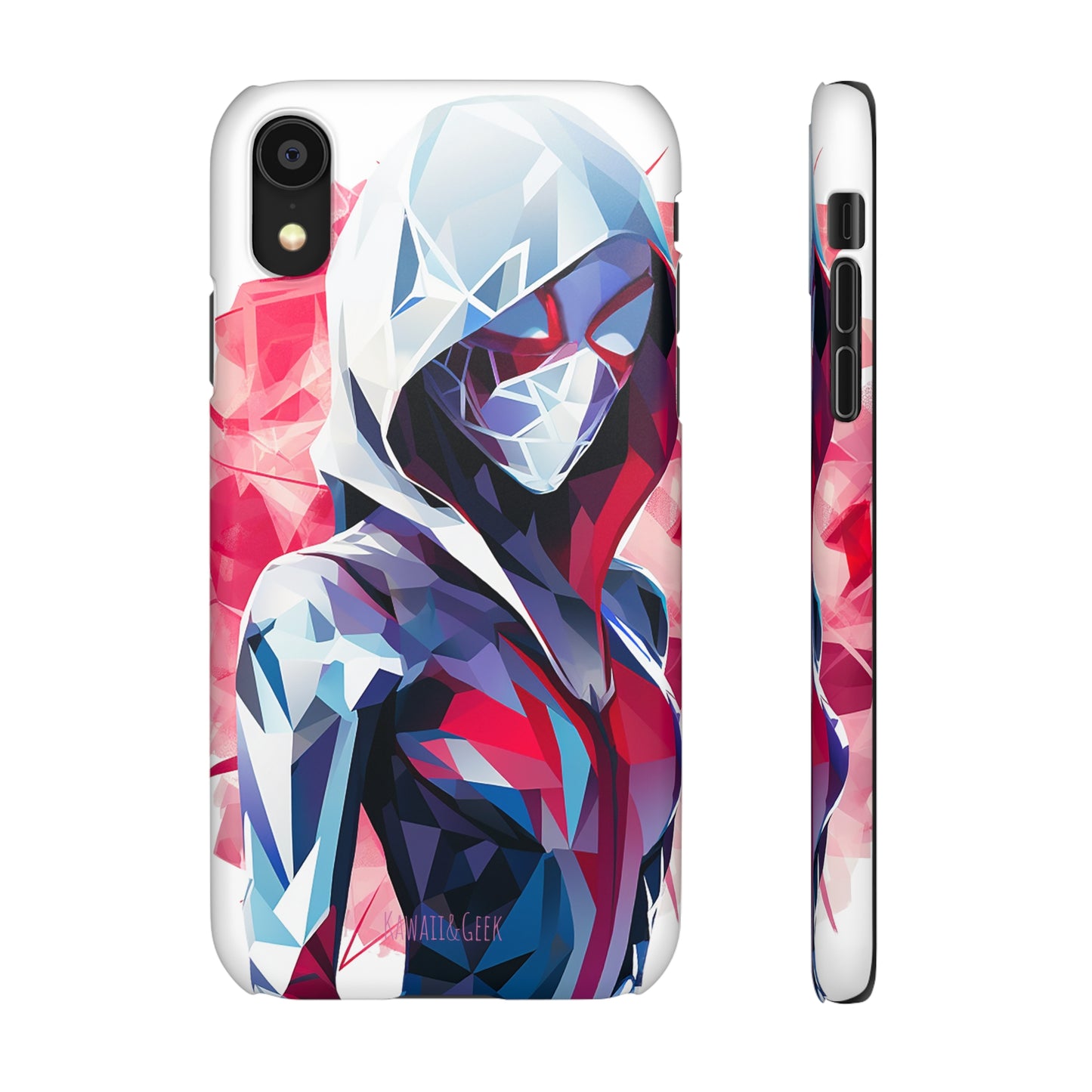 Spider Gwen Stacy Phone Case - Add Some Geometric and Heroic Style to Your Phone - Miles Morales