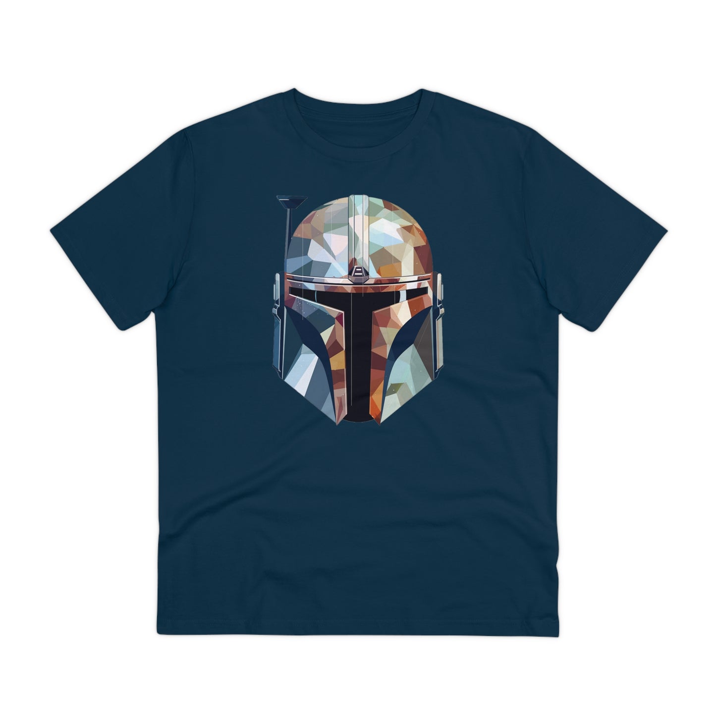 The Mandalorian Polygonal T-Shirt - Embrace Interstellar Adventure - Star Wars
