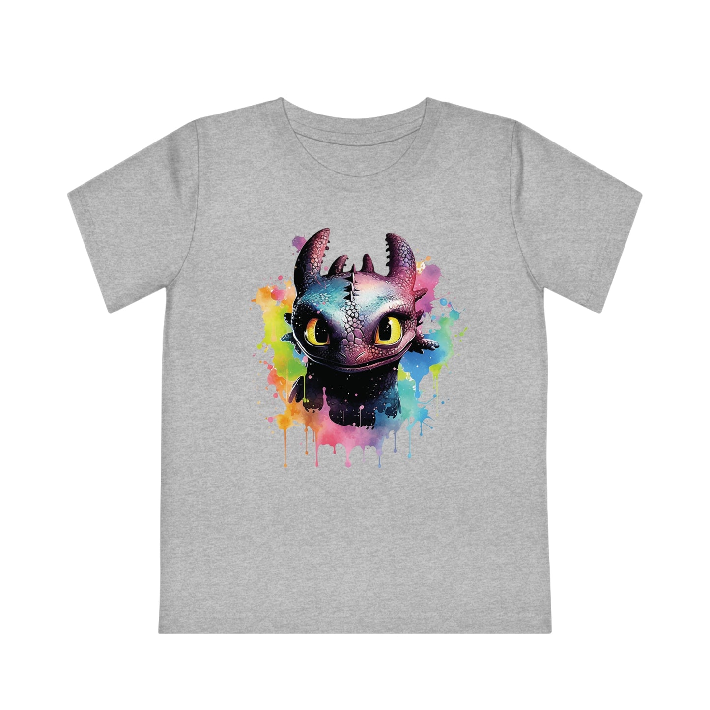Toothless / Krokmou Kids Eco-Friendly T-Shirt - Unleash Imagination with Dragon Magic