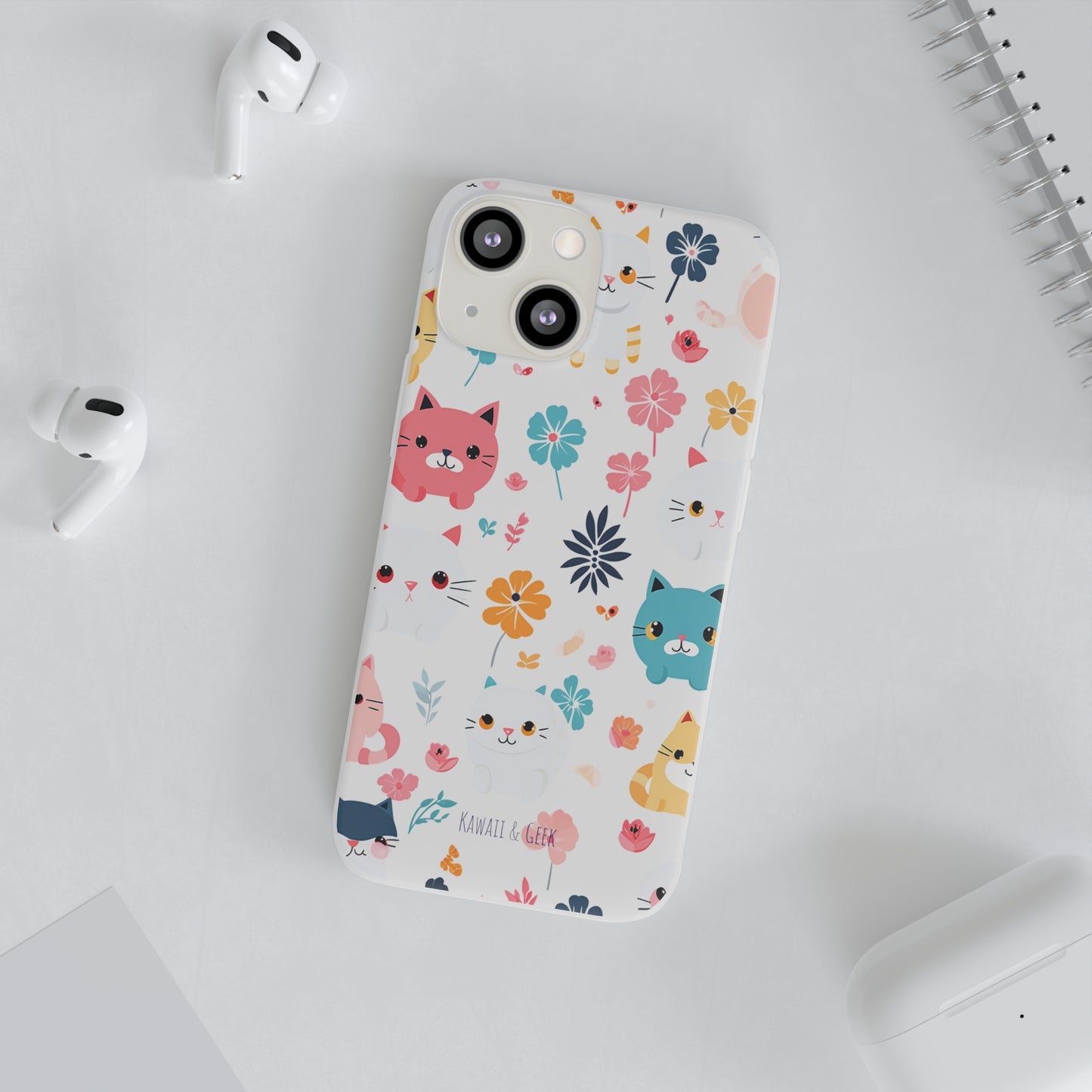 Playful Kittens: Flexi Transparent Phone Case