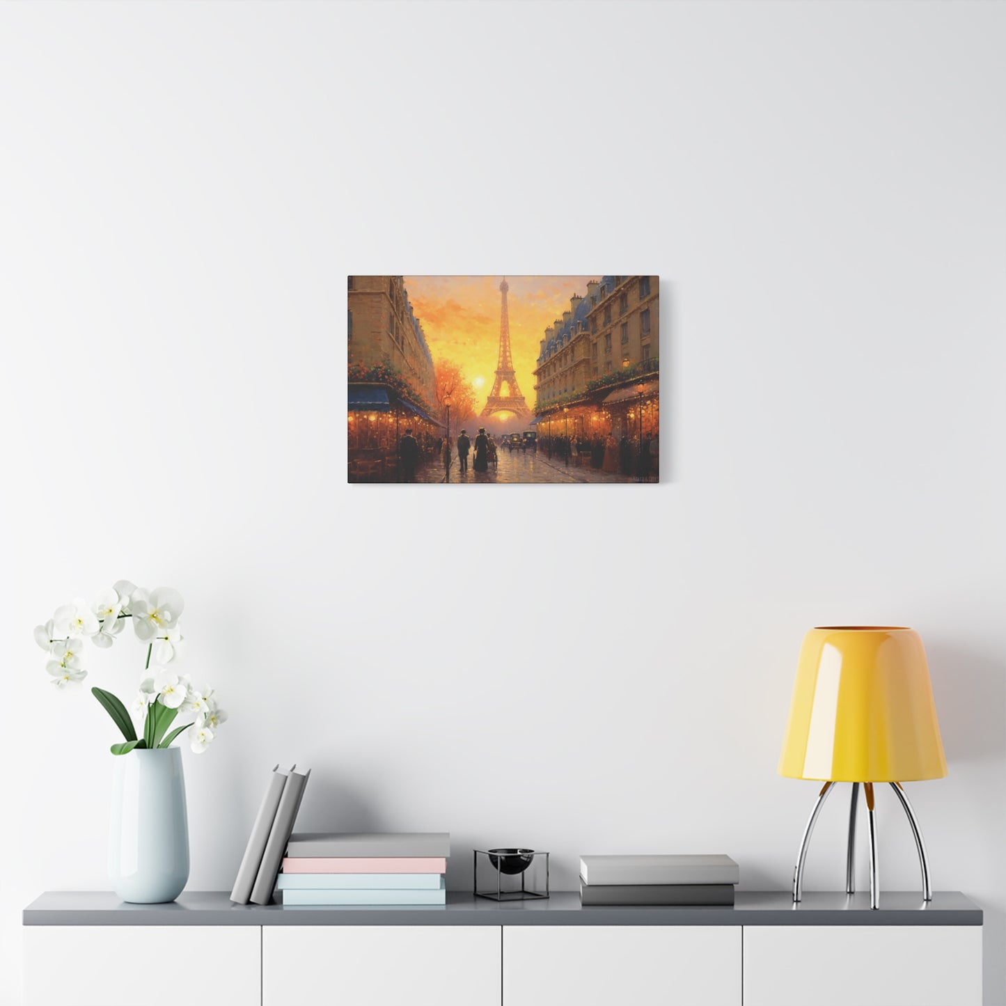 Parisian Sunset Canva - Capture the Timeless Beauty of the City of Light