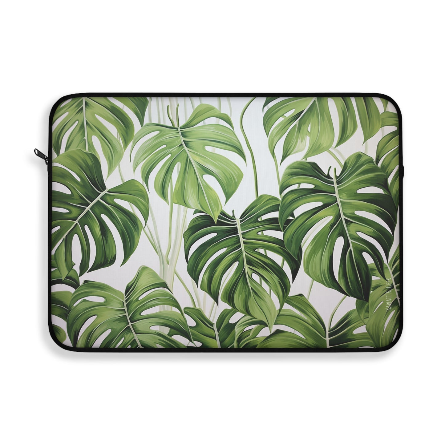 Elegant Monstera Leaf Laptop Sleeve - Available in 13' & 15'