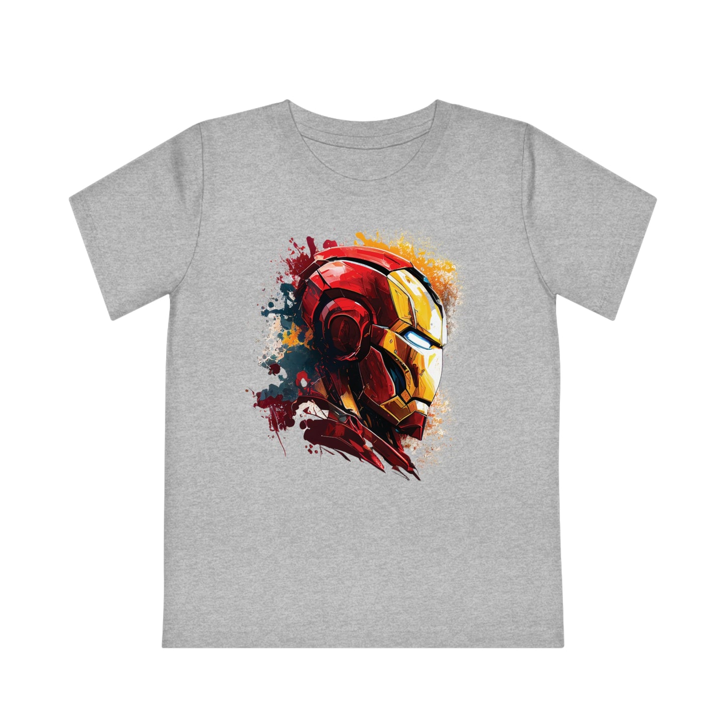 Iron Man Kids Eco-Friendly T-Shirt - Unleash Superhero Power with Sustainability - Marvel Avengers