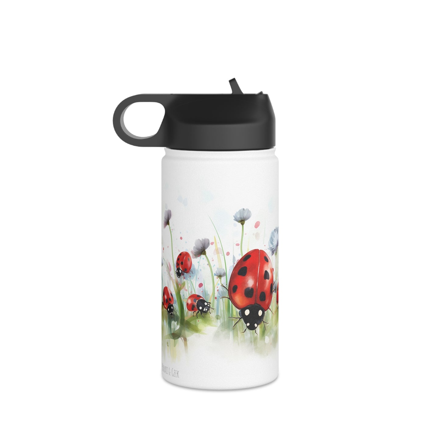 Ladybugs Garden Party: Stainless Steel Bottle