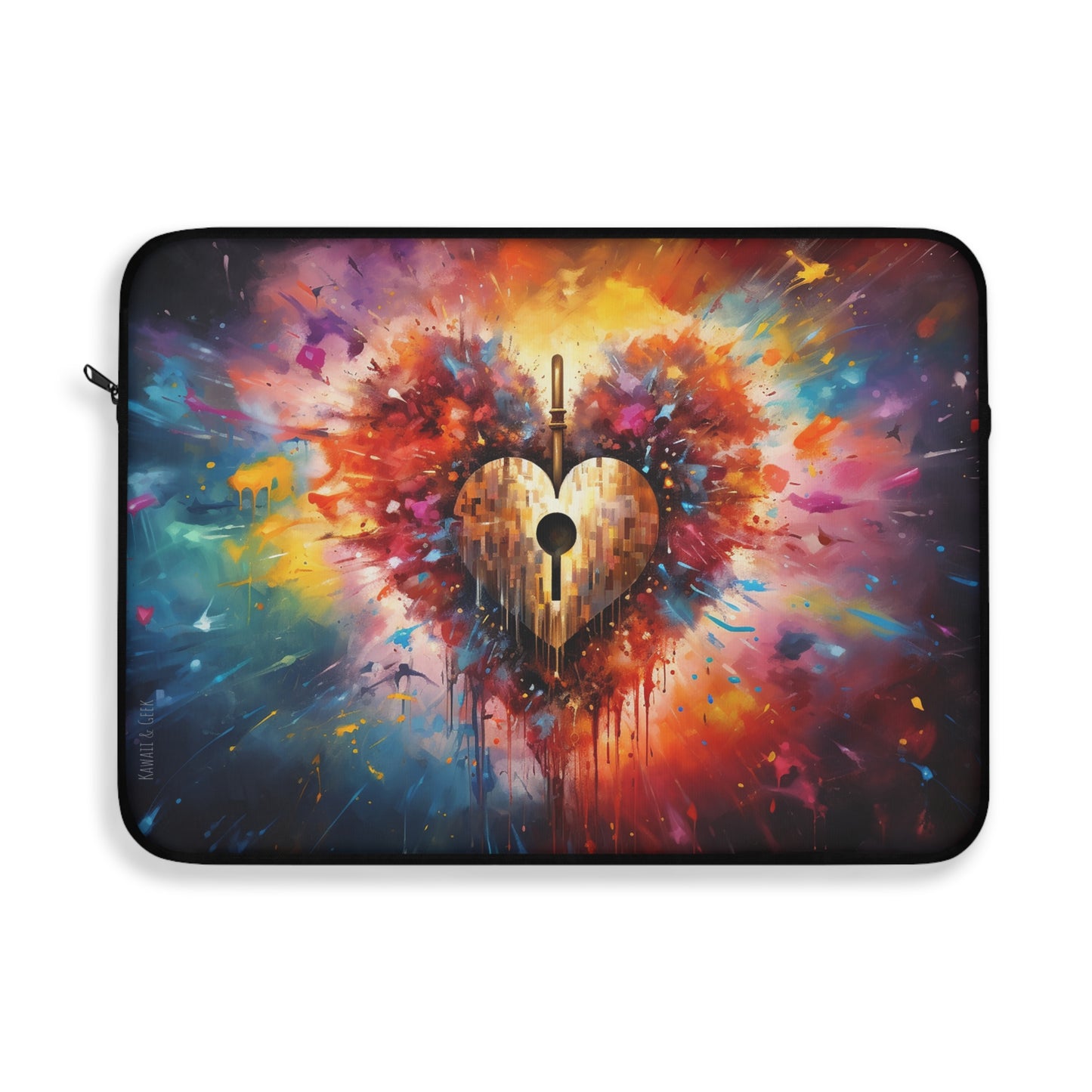 Key to My Heart - Artistic Laptop Sleeve