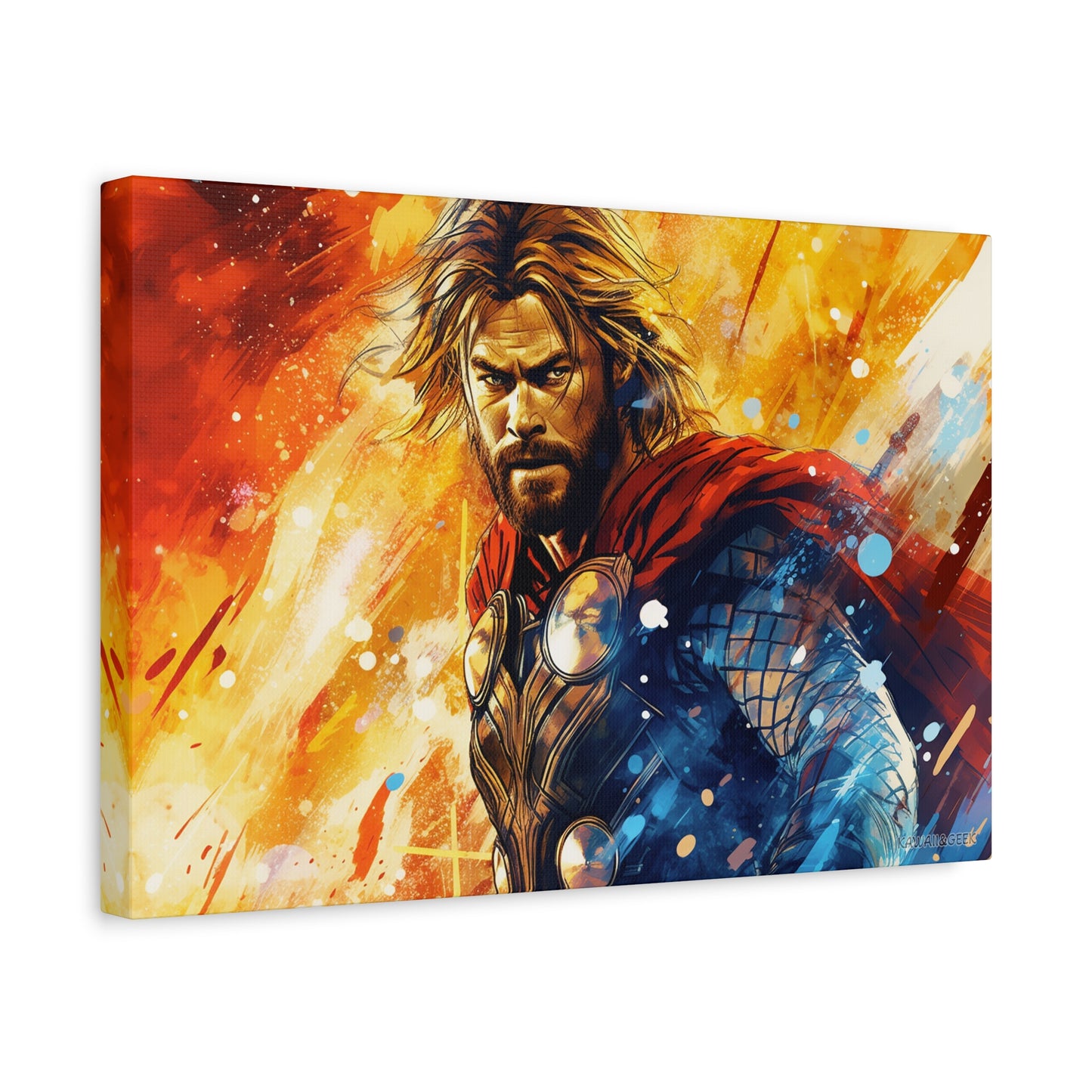 Thor Canvas - Embrace the Power and Majesty of the Mighty Thor - Avengers