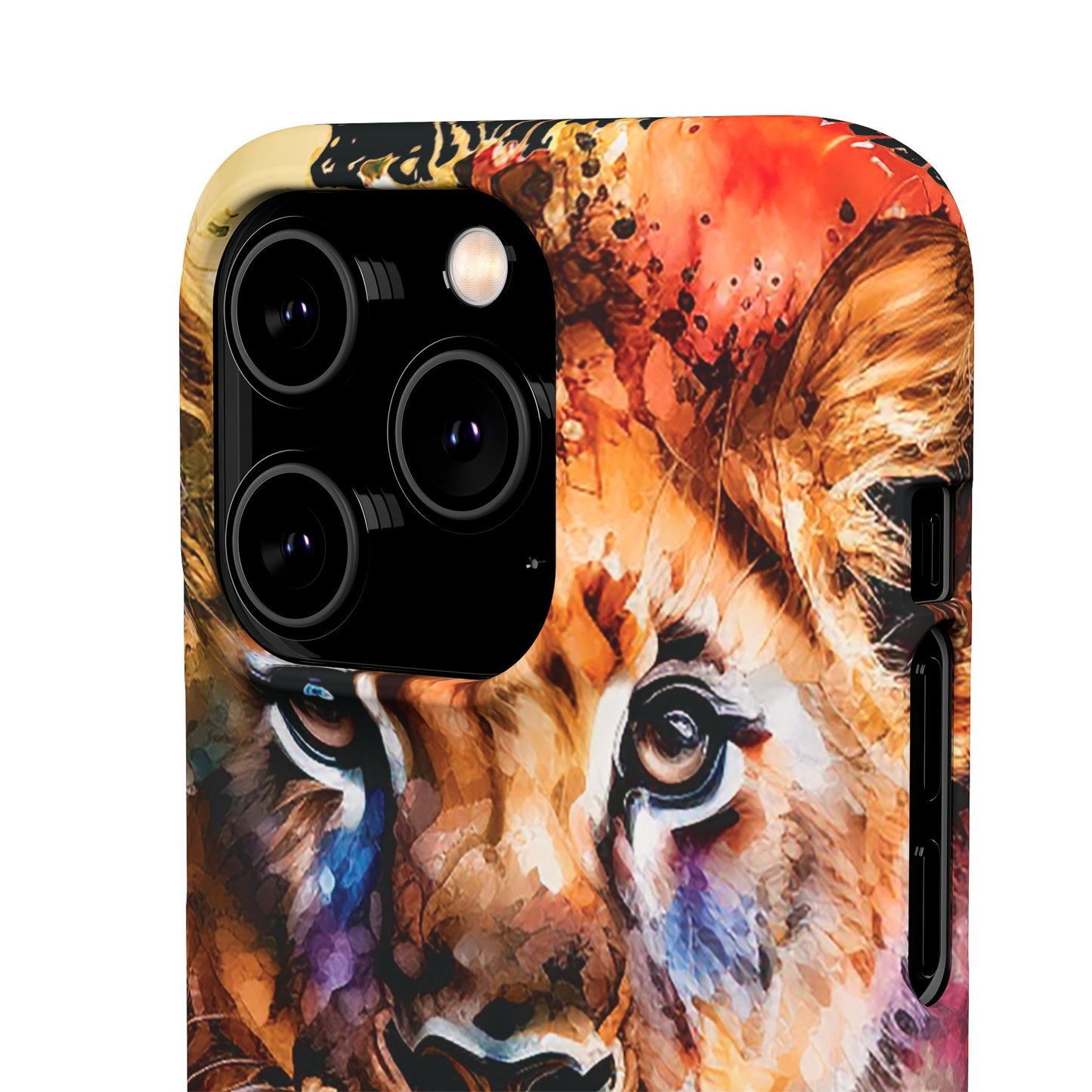 Phone Case Watercolor Lion Cub