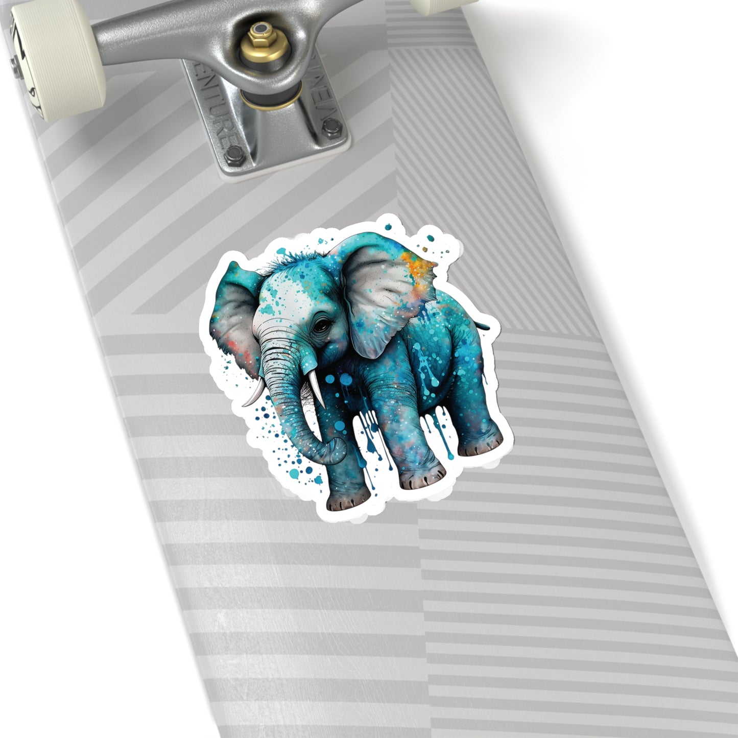 Elephant Sticker - Add Some Adorable and Unique Style to Your Tech