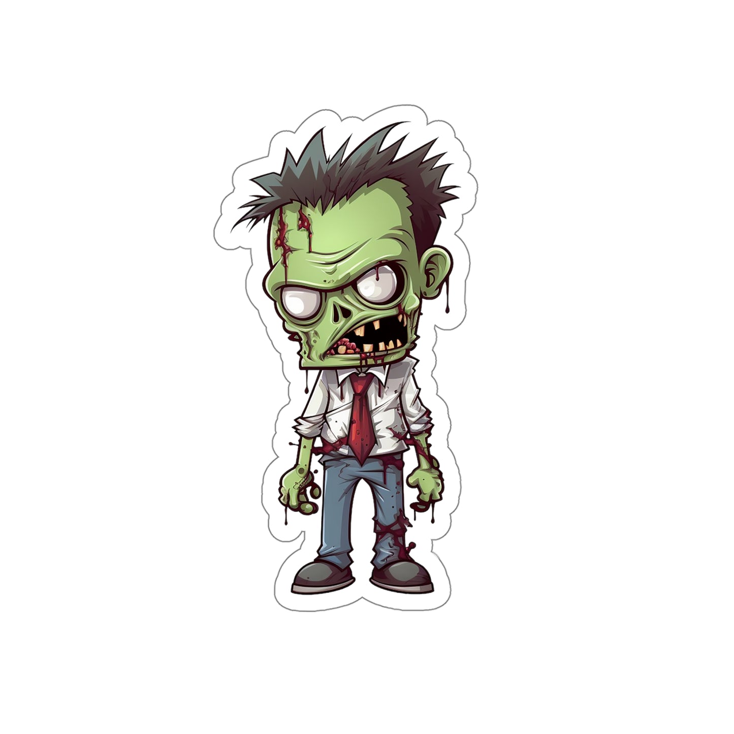 Halloween Special: Zombie Man Sticker