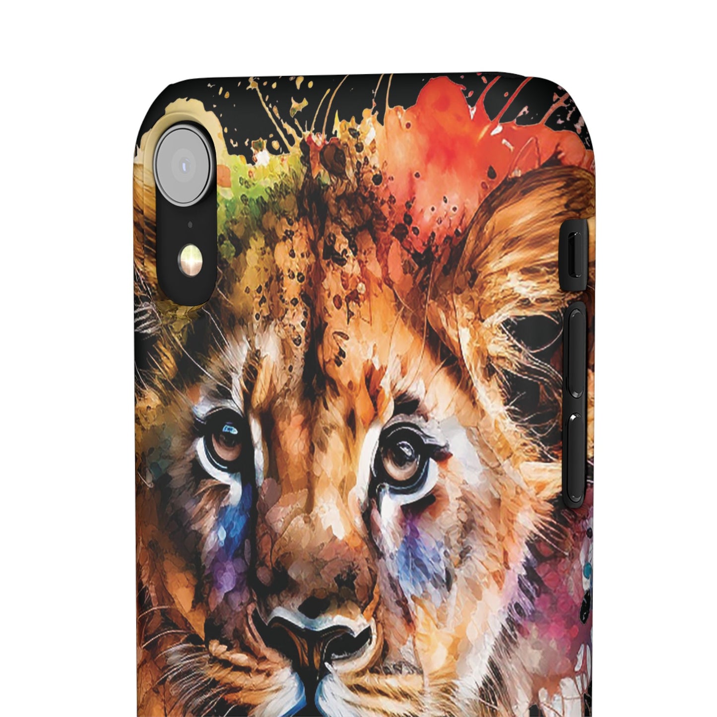Phone Case Watercolor Lion Cub