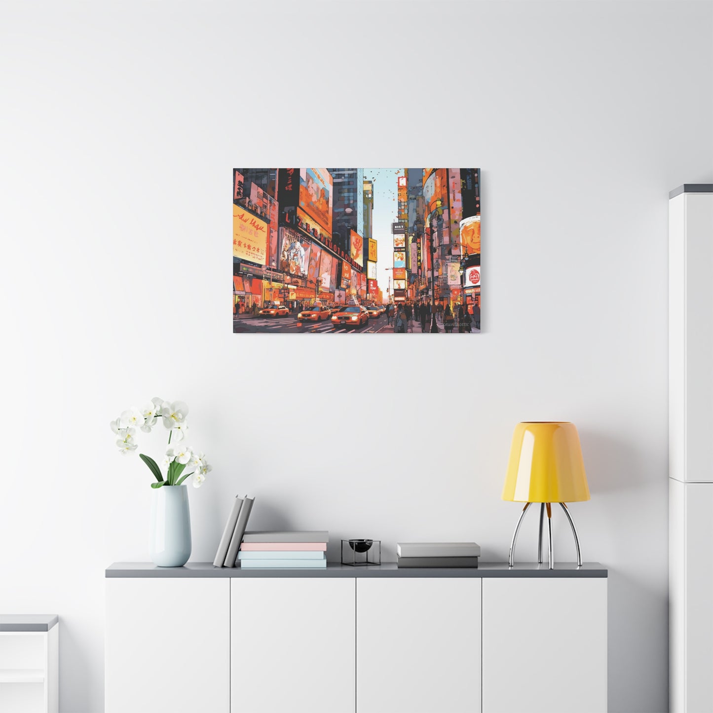 New York City Streets Canvas - Immerse Yourself in the Vibrant Urban Energy