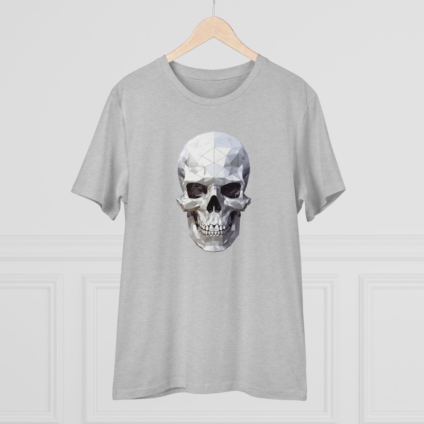 Skull Polygonal T-Shirt - Embrace Edgy Style