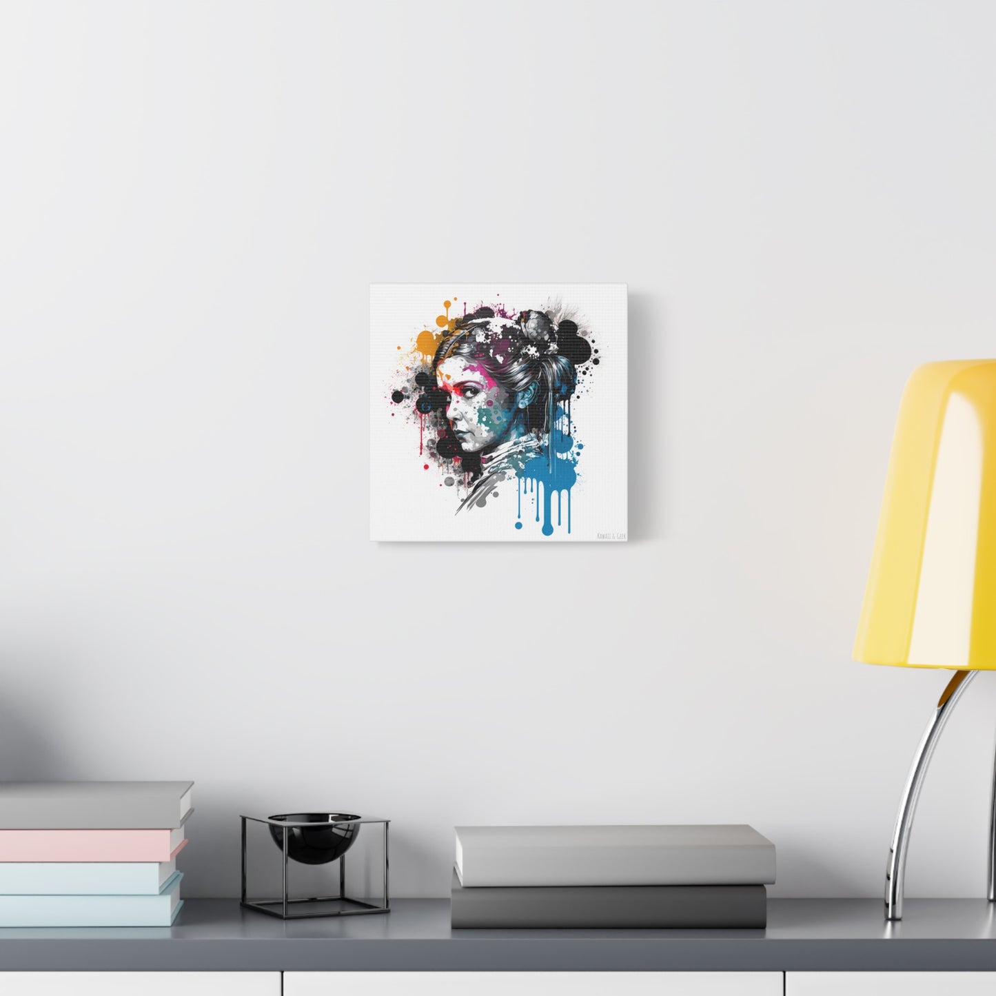 Princess Leia Canva - Add Some Galactic and Artistic Style to Your Walls - Star Wars