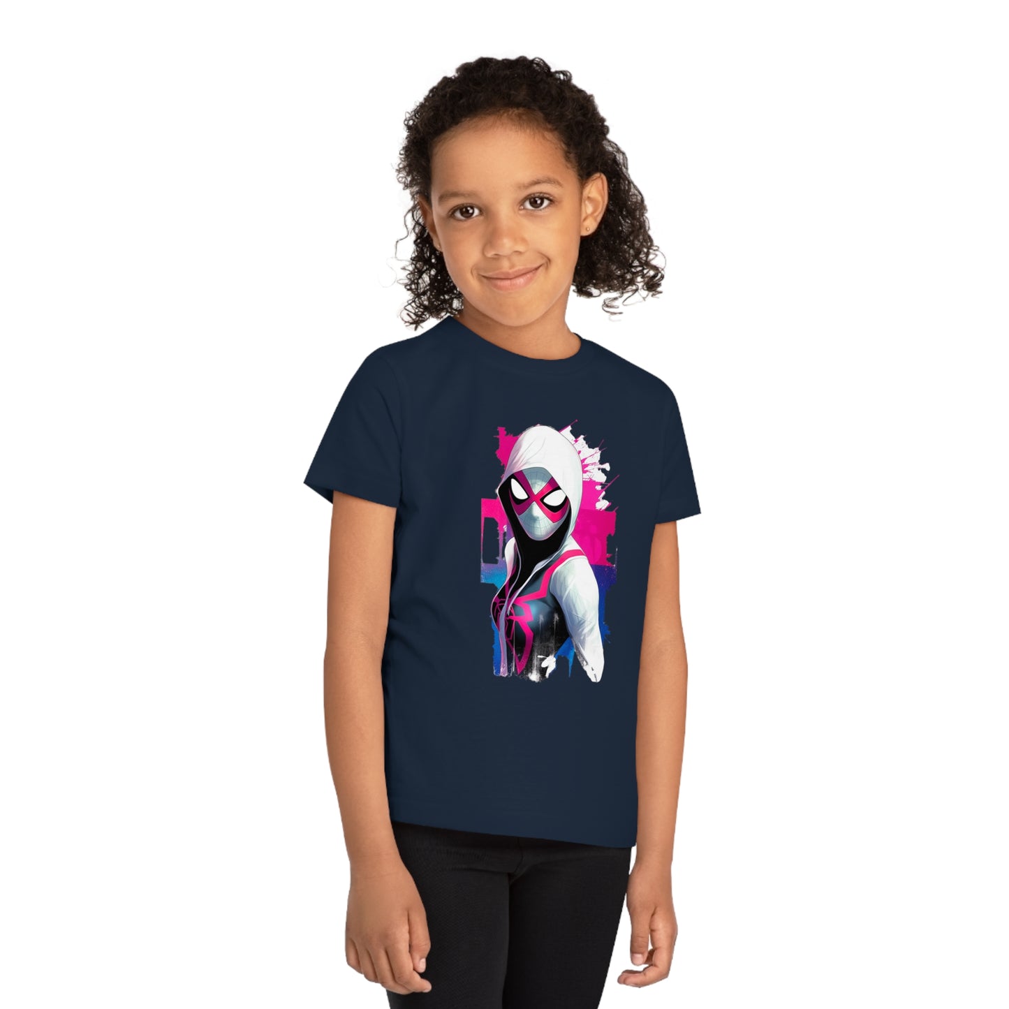 Spider Gwen Kids T-Shirt - Unleash Superhero Style with Eco-Friendly Fashion