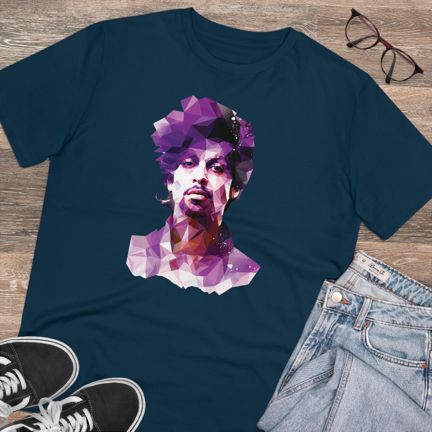 Prince Polygonal T-Shirt - Embrace Iconic Music