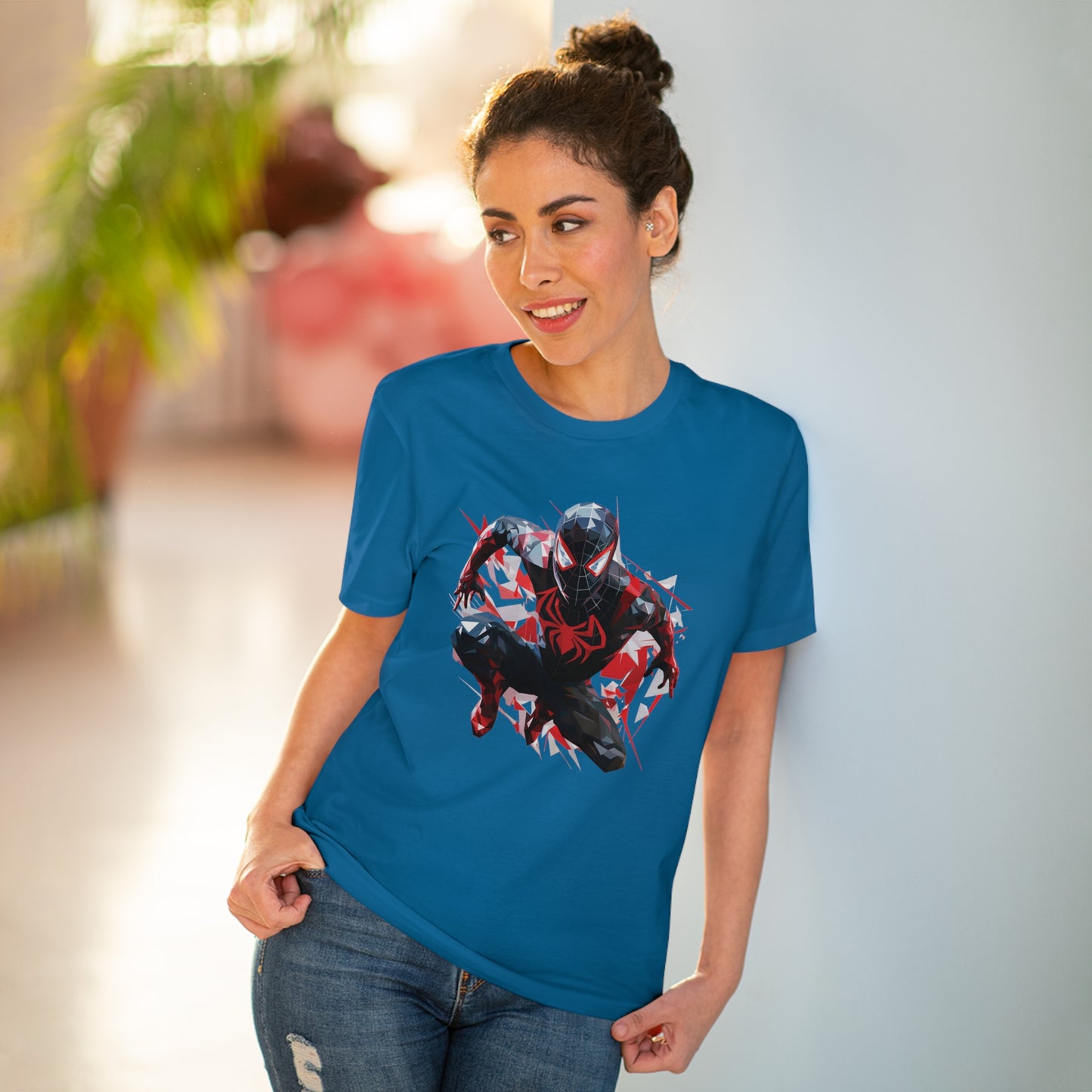 Miles Morales Polygonal T-Shirt - Embrace the Ultimate Style
