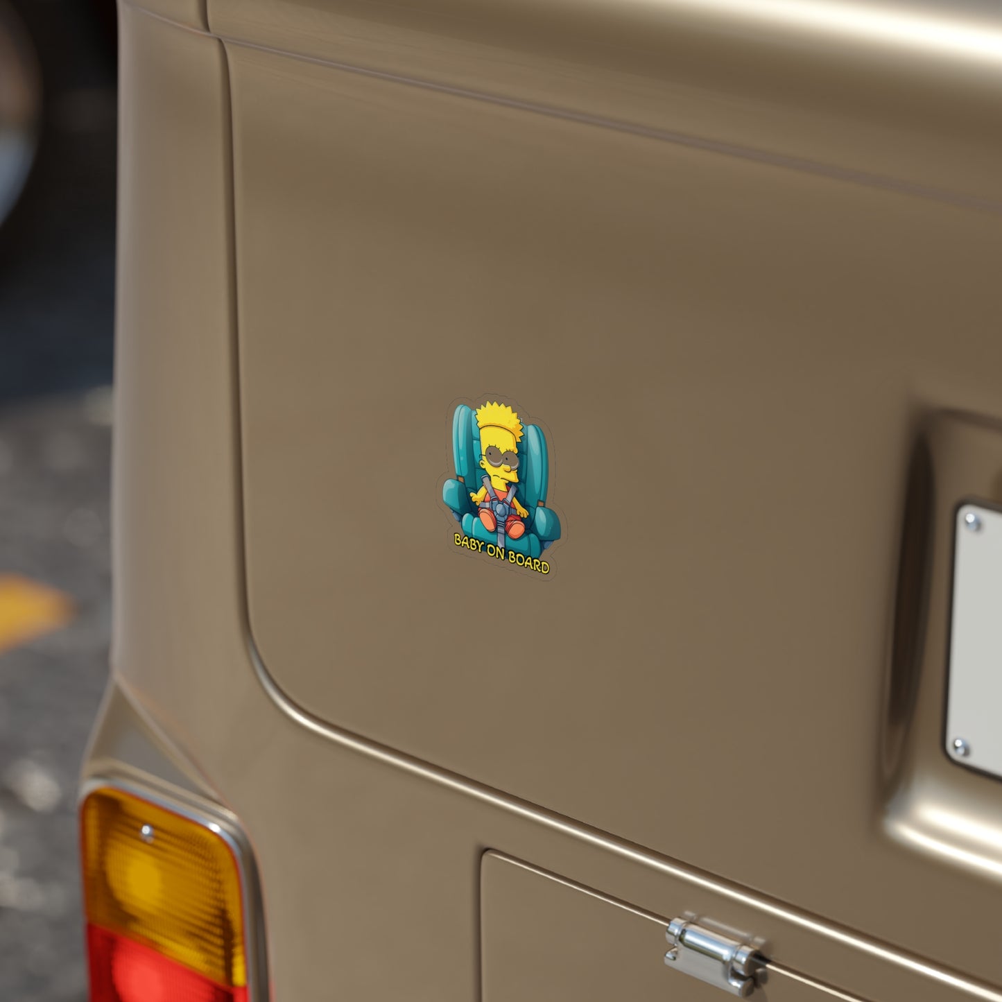 Baby on Board Car Sticker - Simpson - Adventure Awaits