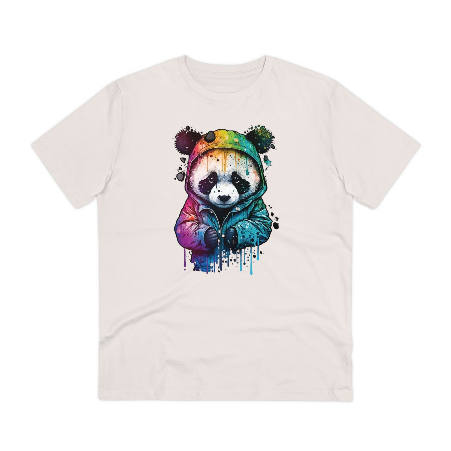 Panda Organic Unisex T-Shirt - Add Some Fun and Eco-Friendly Style to Your Wardrobe