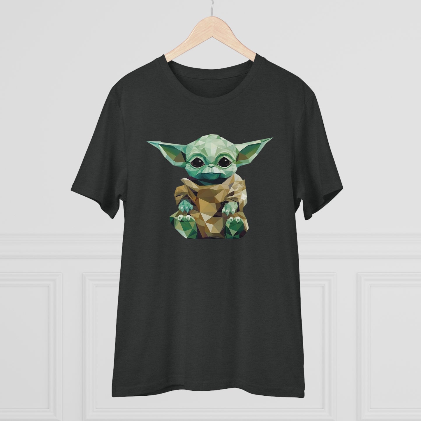 Baby Yoda Grogu Polygonal T-Shirt - Embrace Adorable Force - Star Wars