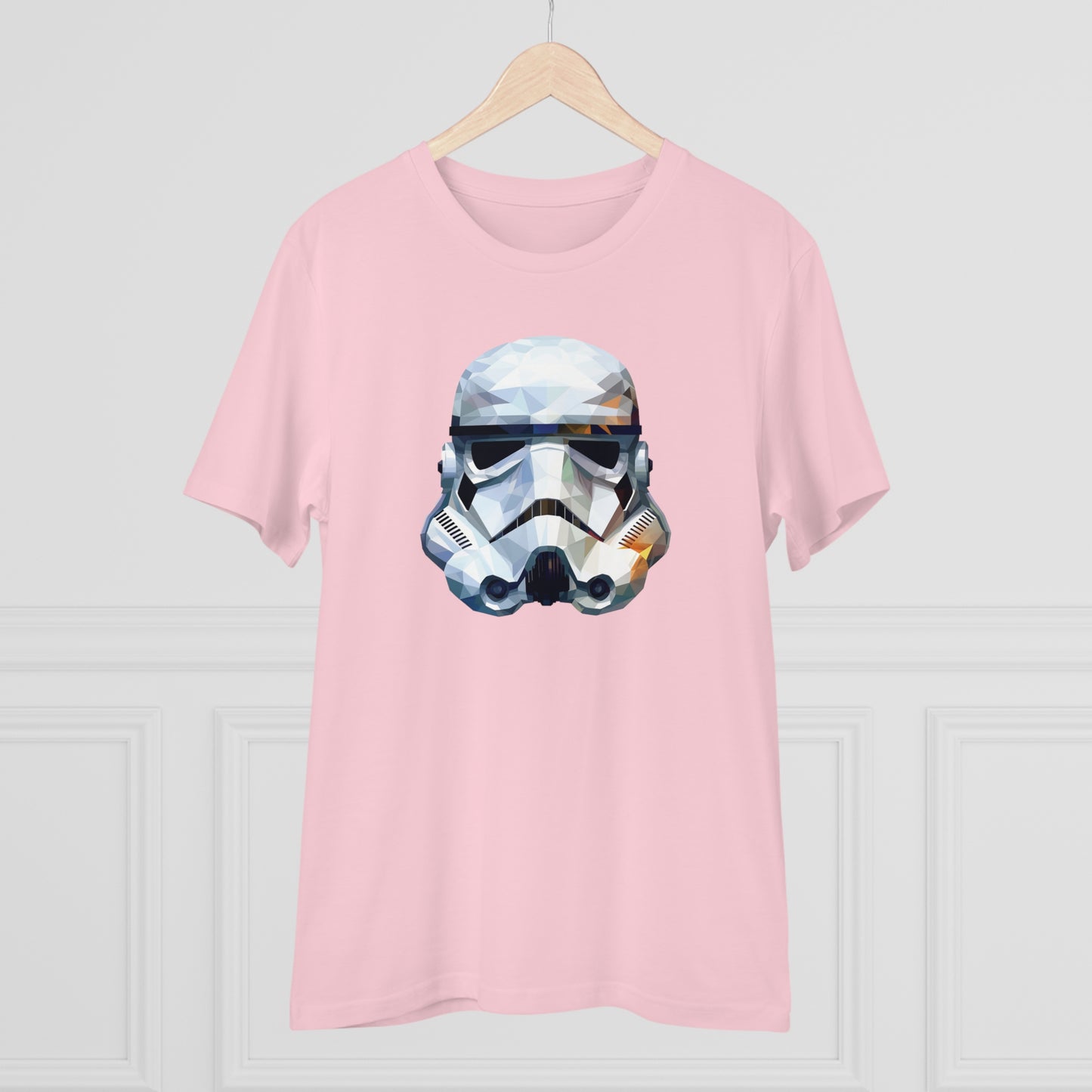 Stormtrooper Polygonal T-Shirt - Embrace Galactic Precision - Star Wars