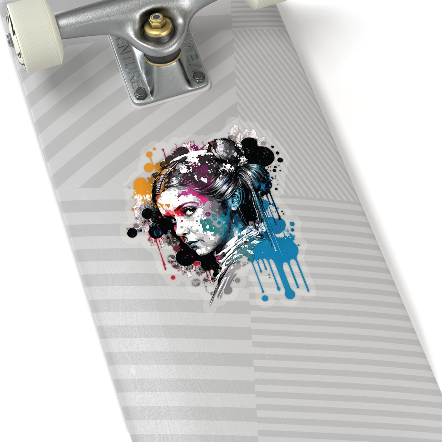 Princess Leia Sticker - Add Some Galactic and Artistic Style to Your Tech - Star Wars