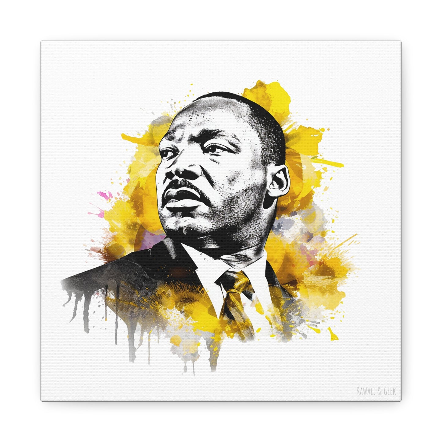 Martin Luther King Canvas - Inspiring Artwork Celebrating a Visionary Leader
