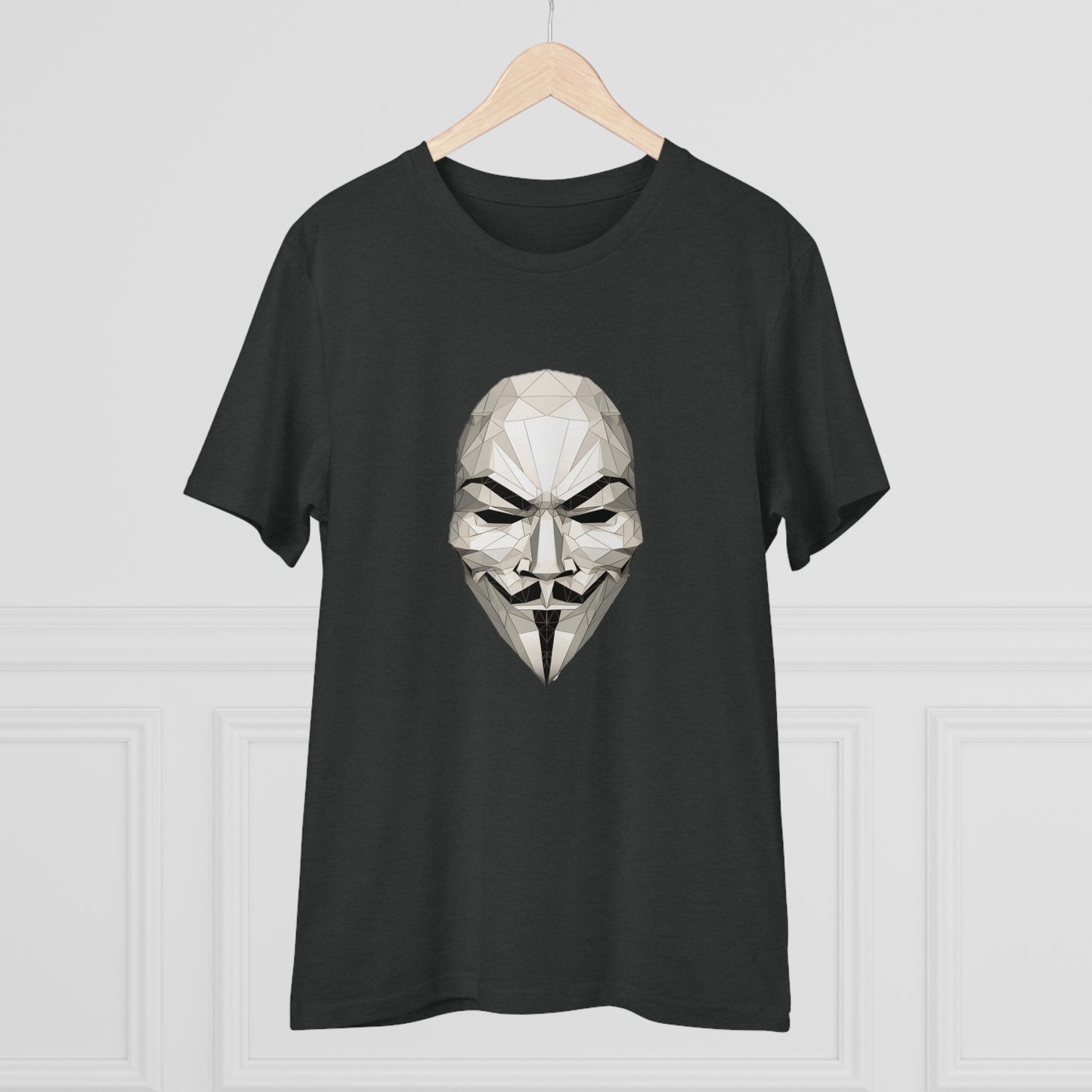 V Mask Polygonal T-Shirt - Embrace Anonymous Resistance