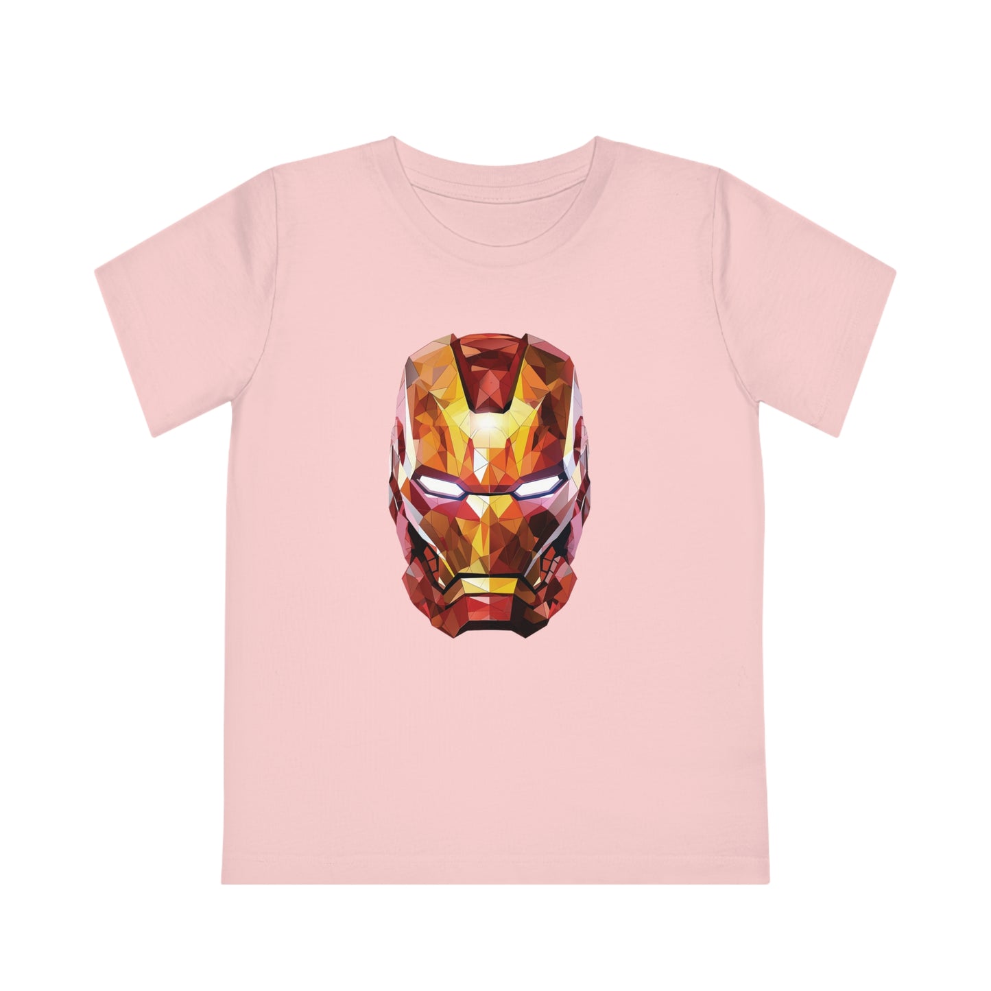 Iron Man Polygonal Kids T-Shirt - Embrace Heroic Style