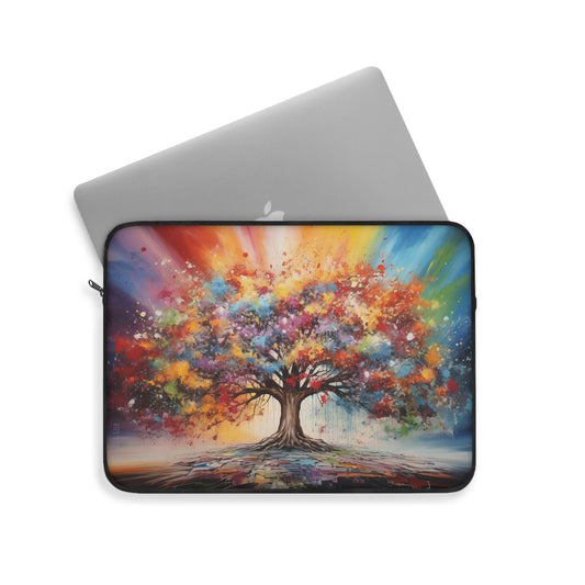 Colorful Tree of Life Premium Laptop Sleeve