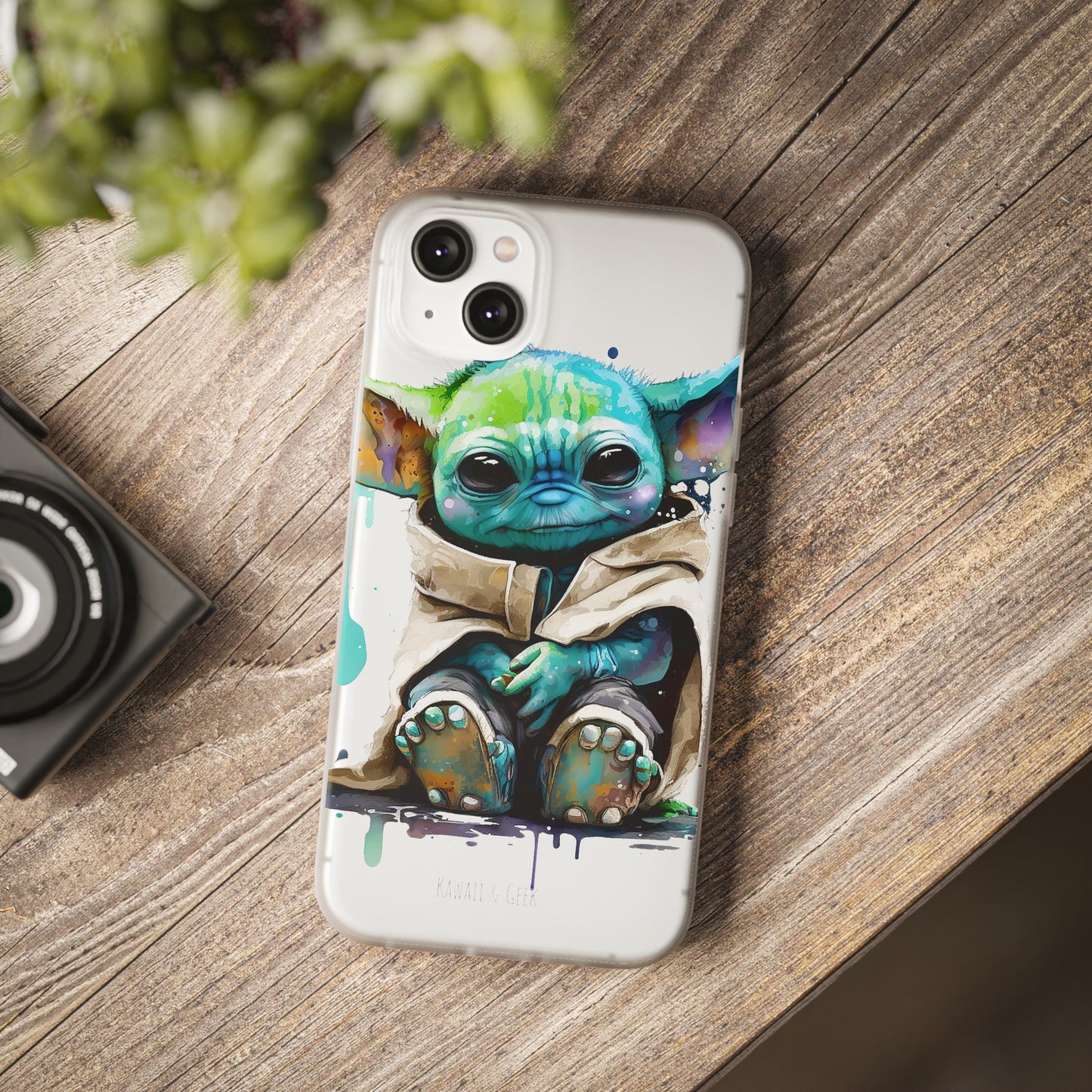 Baby Yoda Grogu flexi Phone Case - Add Some Adorable and Artistic Style to Your Smartphone - The Mandalorian - Star Wars