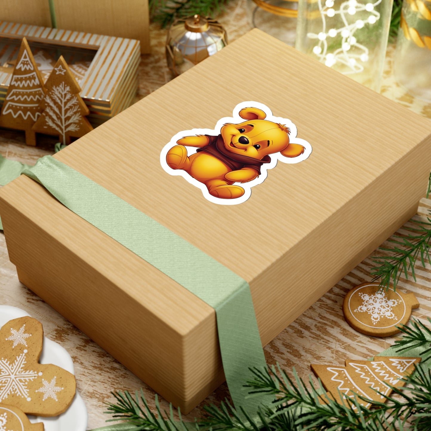 Winnie the Pooh Sticker - Embrace the Hundred Acre Cuteness