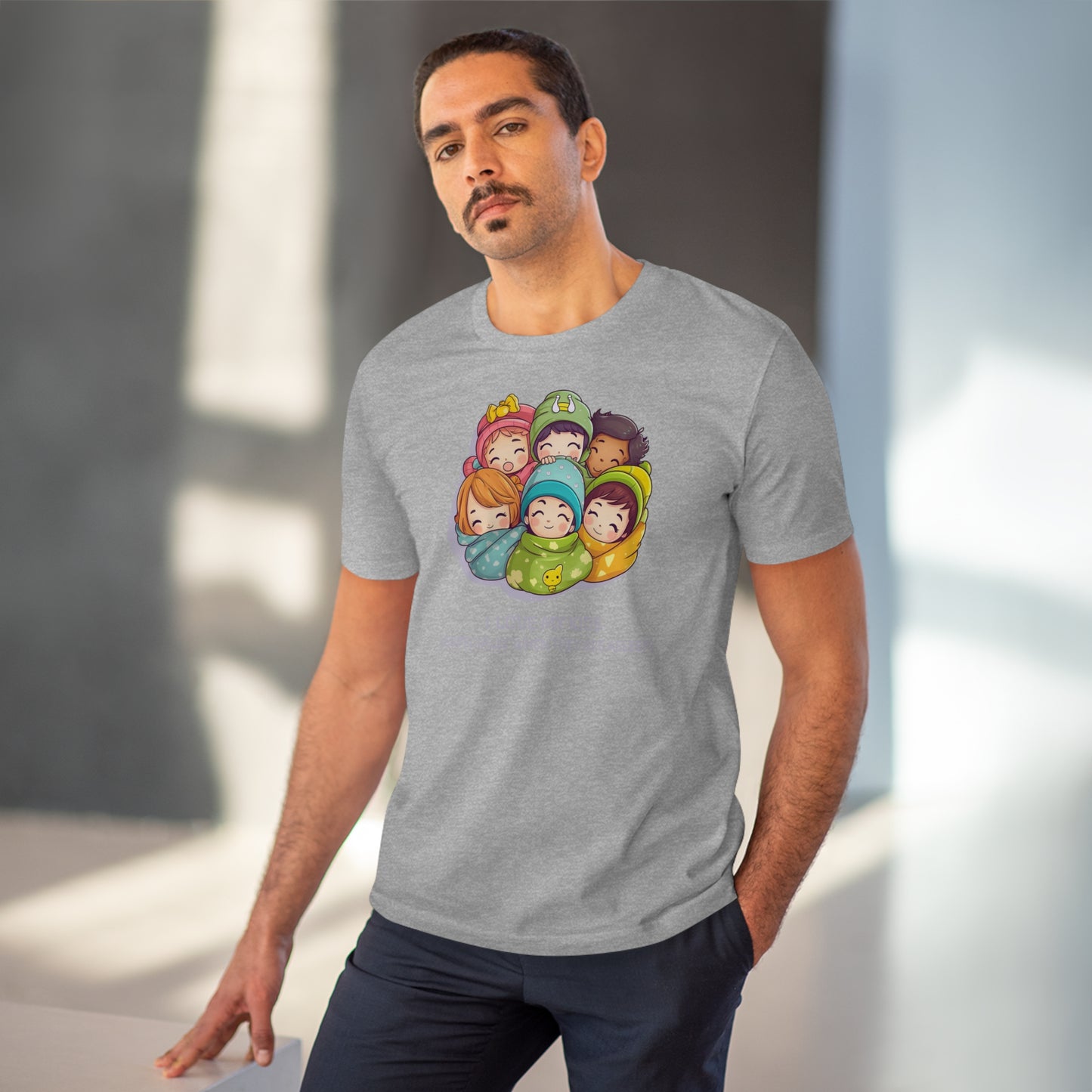 I Love My Kids, Especially When They Are Asleep - Unisex Eco-Friendly T-Shirt - Father's and Mother's Day special