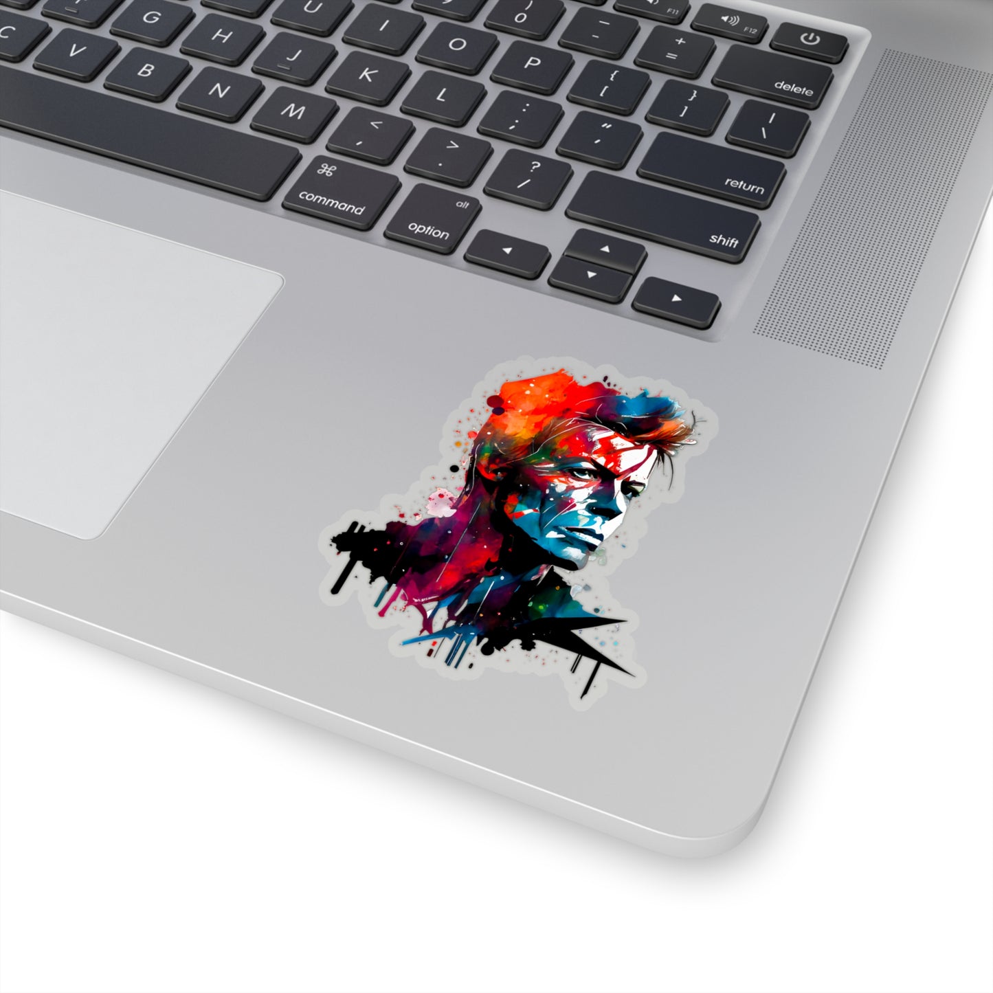 David Bowie Sticker - Add Some Iconic and Colorful Style to Your Tech