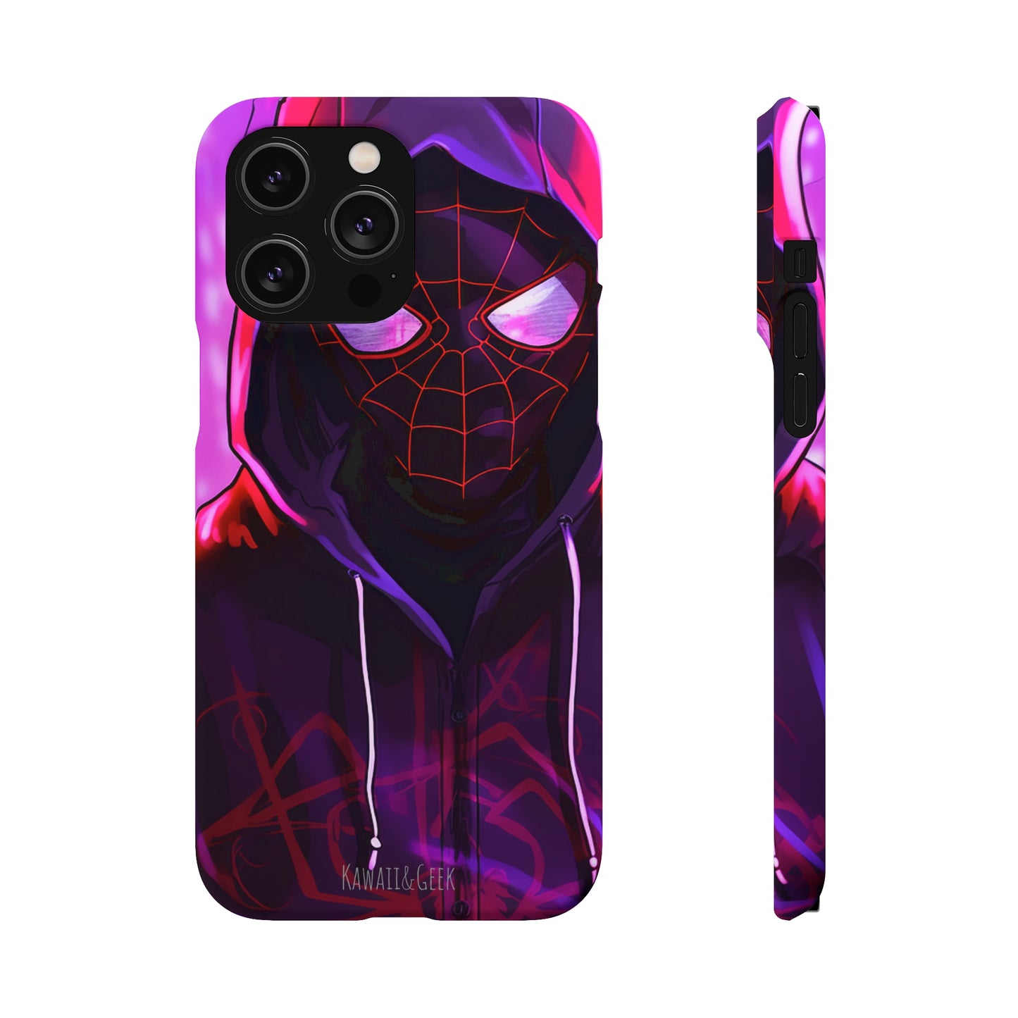 Miles Morales Phone Case - Protect Your Phone in Style with a Unique and Artistic Design - Spider Man - Marvel