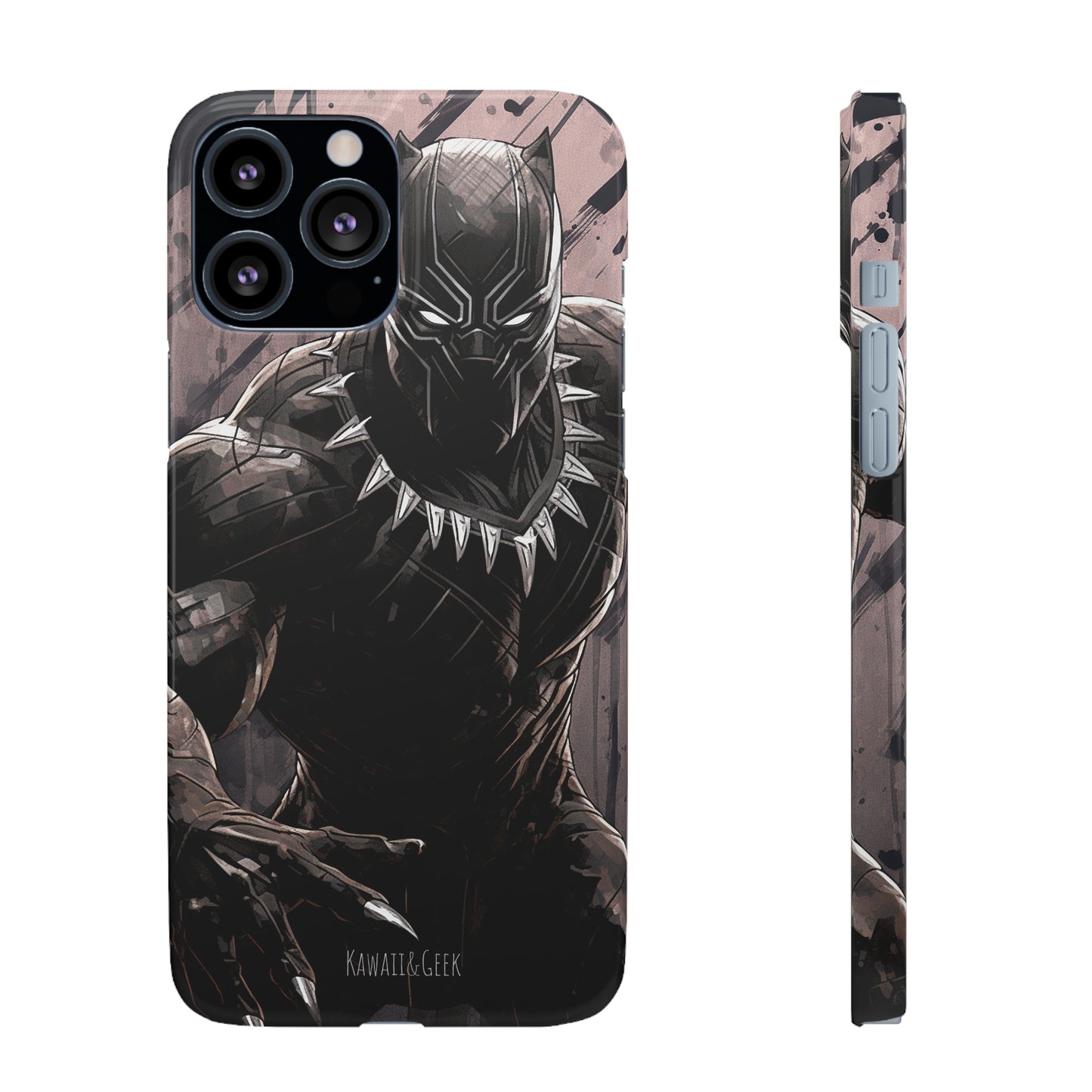 Black Panther Phone Case - Add Some Bold and Artistic Style to Your Tech - Marvel - Avengers