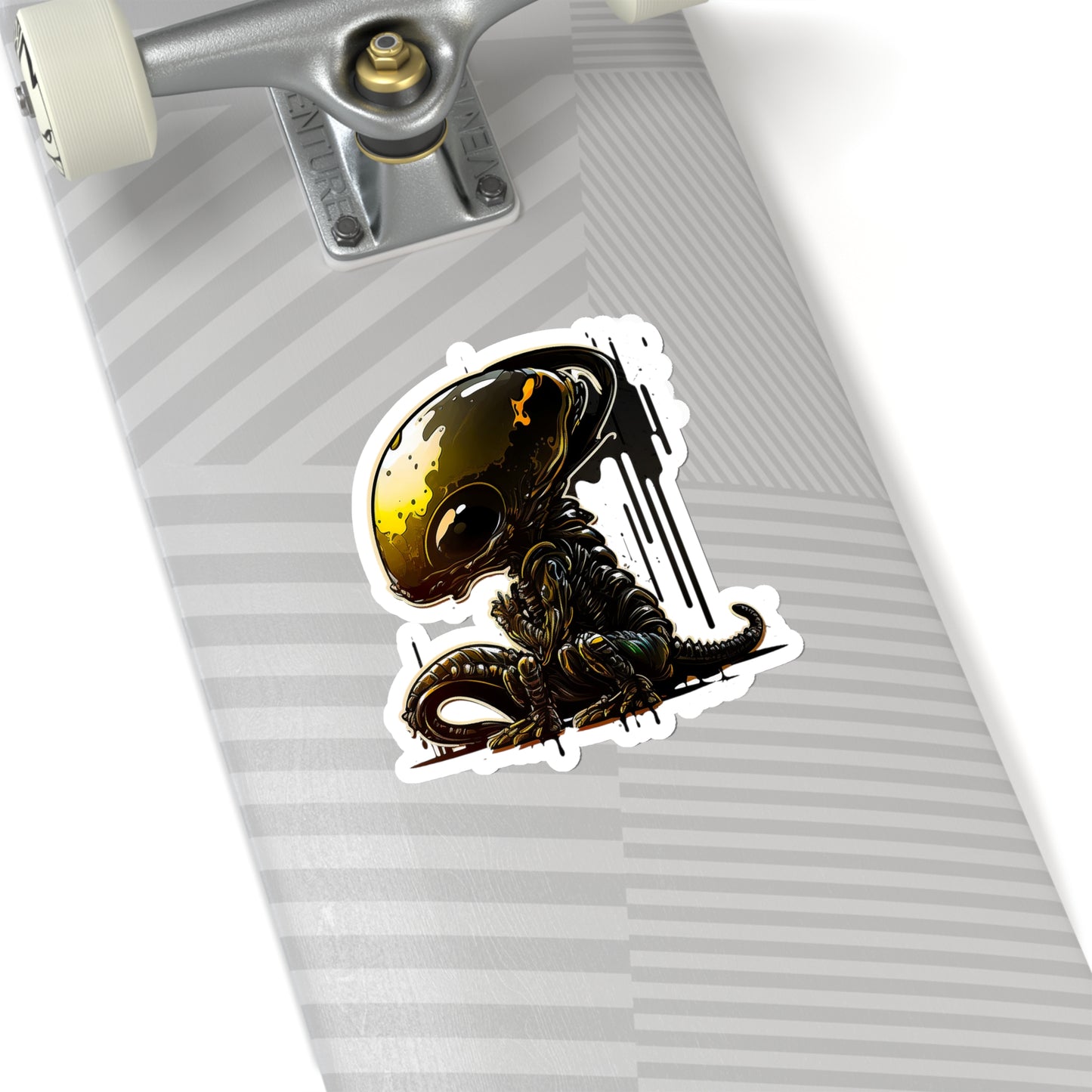 Baby Xenomorph Sticker - Add Some Adorable Alien Style to Your Tech