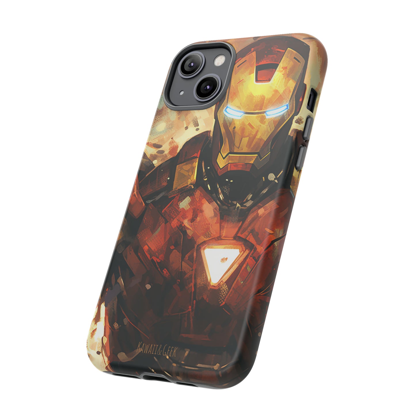 Iron Man Painting Tough Phone Case - Add Some Bold and Unique Style to Your Tech