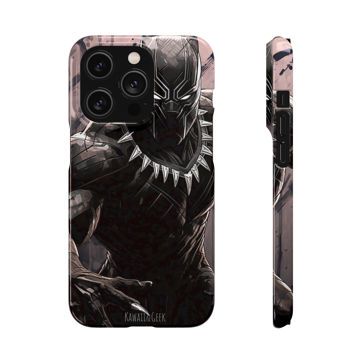 Black Panther Phone Case - Add Some Bold and Artistic Style to Your Tech - Marvel - Avengers