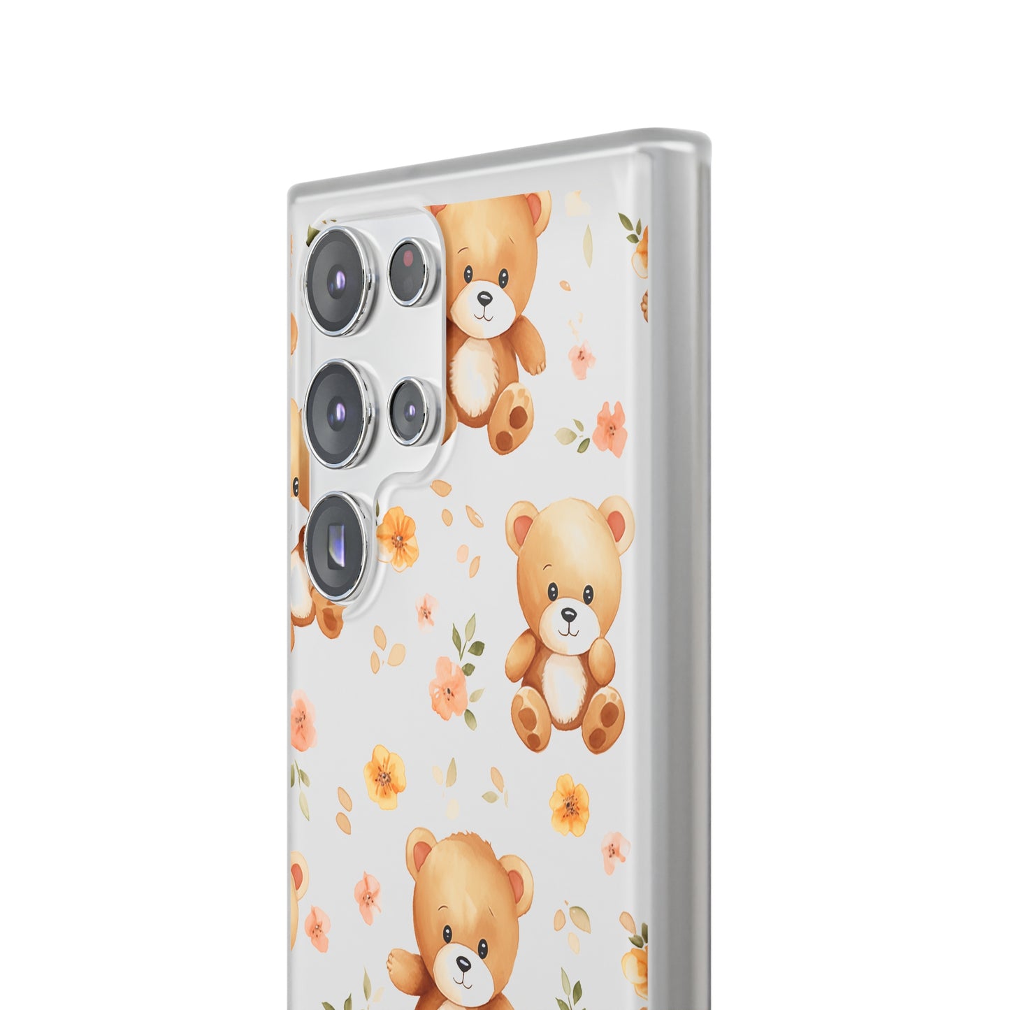 Teddy Delight: Flexi and semi-Transparent Phone Case